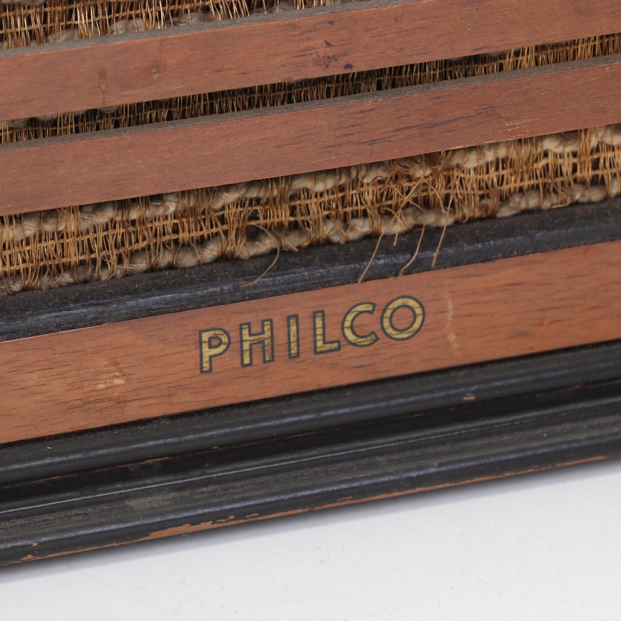 Philco 41-245 and Bendix 0526E Tube Radios, Mid 20th Century