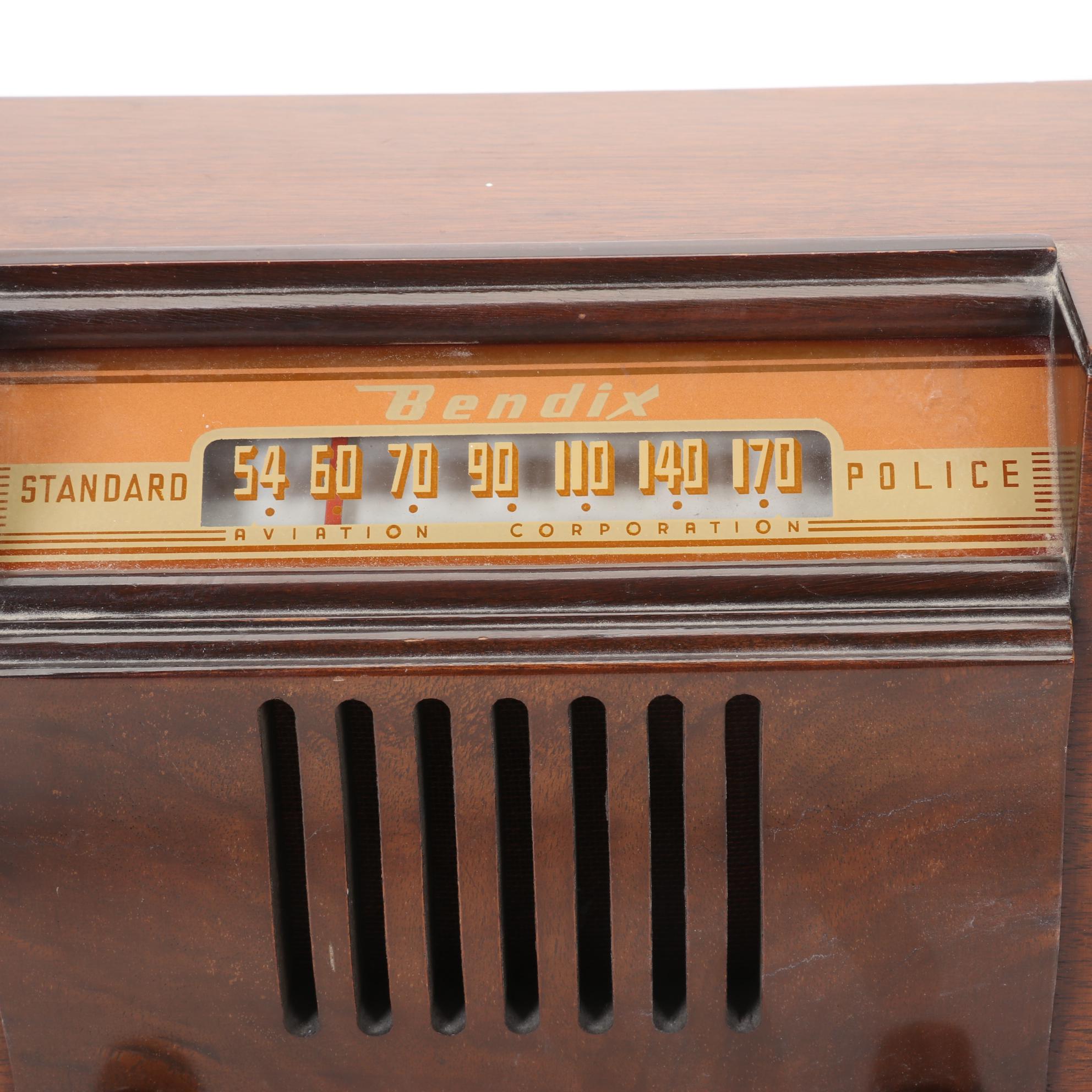 Philco 41-245 and Bendix 0526E Tube Radios, Mid 20th Century