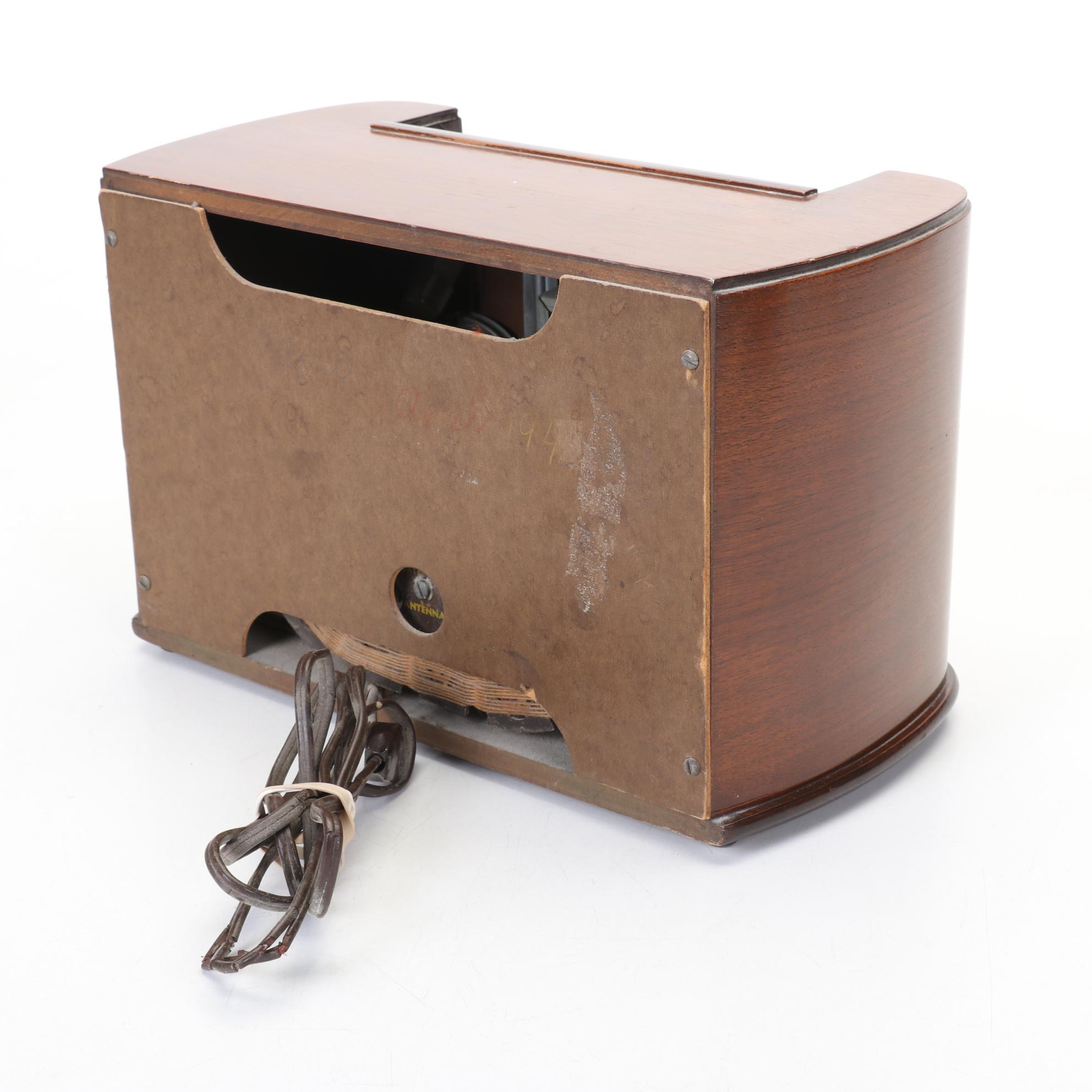 Philco 41-245 and Bendix 0526E Tube Radios, Mid 20th Century