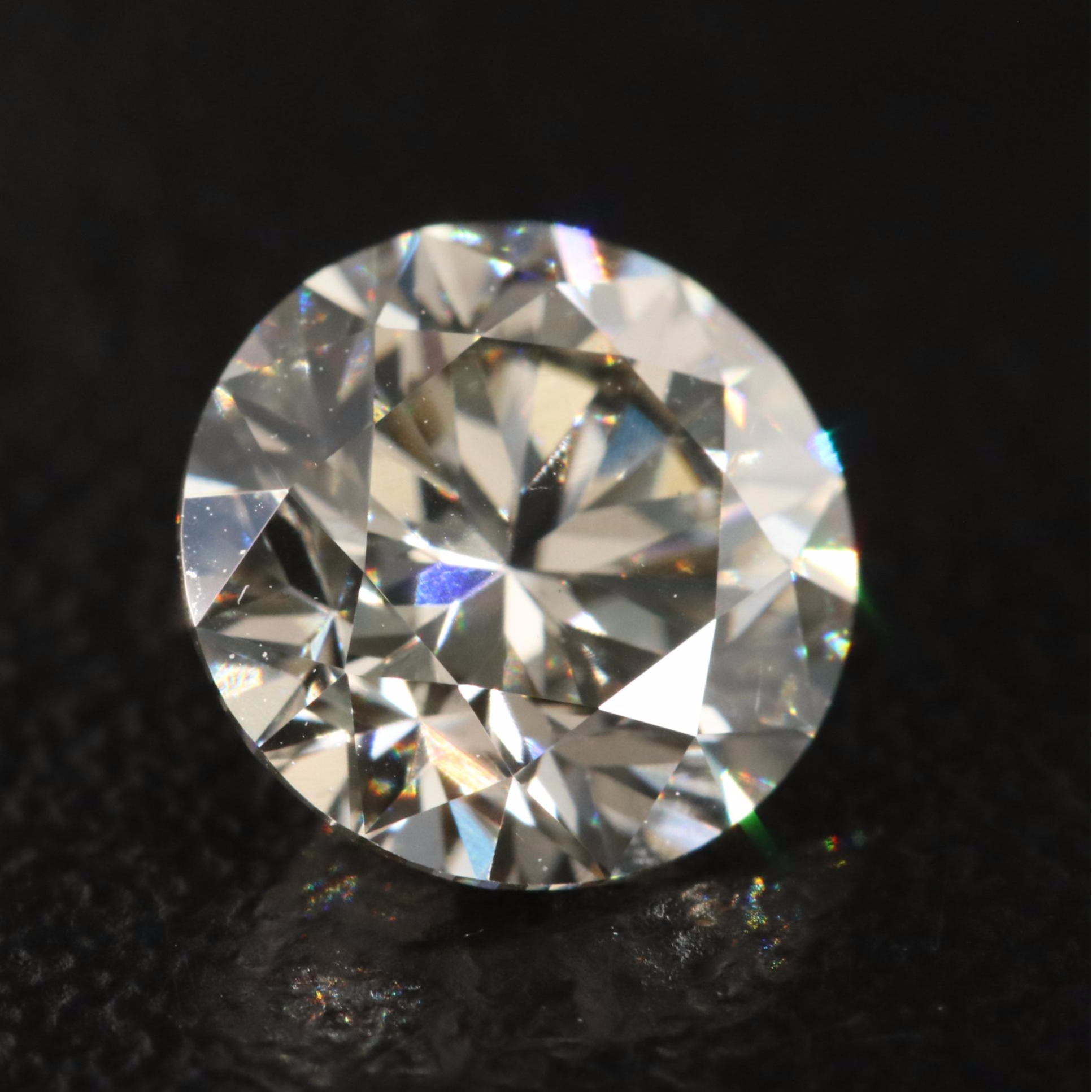 Loose 1.26 CT (Origin Undetermined) Faint Brown Diamond