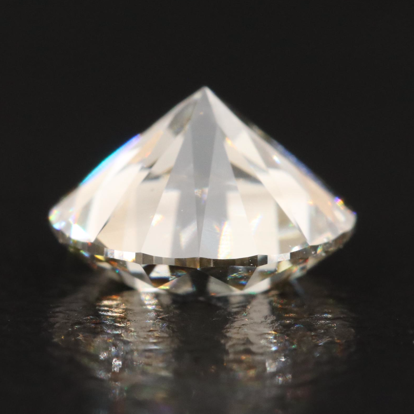 Loose 1.26 CT (Origin Undetermined) Faint Brown Diamond