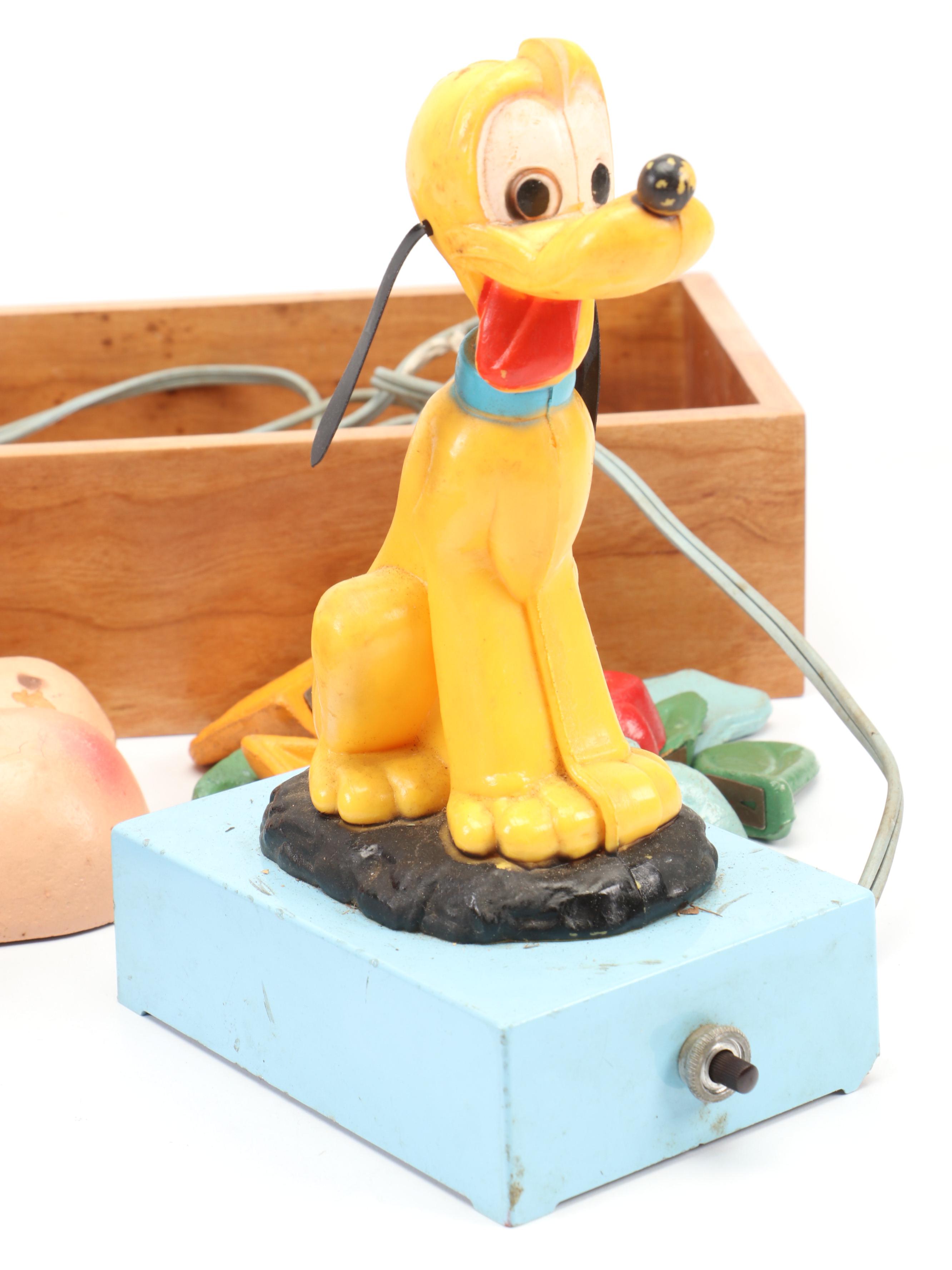 Gund Mickey Mouse Marionette with Character Vinyl Night Lights and Other Toys