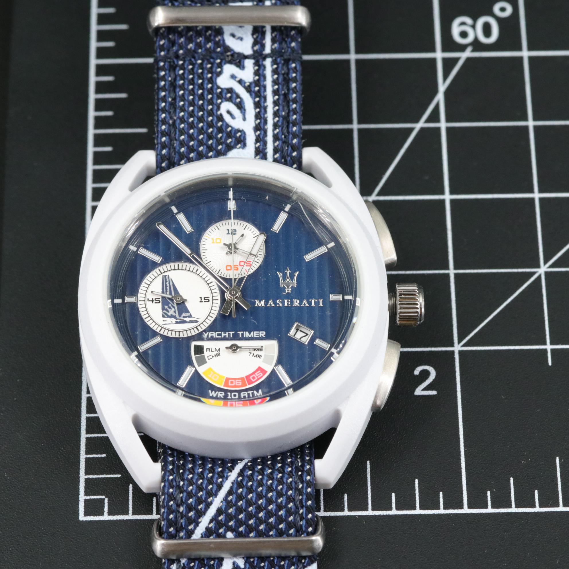 Maserati Trimarano Yacht Timer Limited Edition Quartz Watch