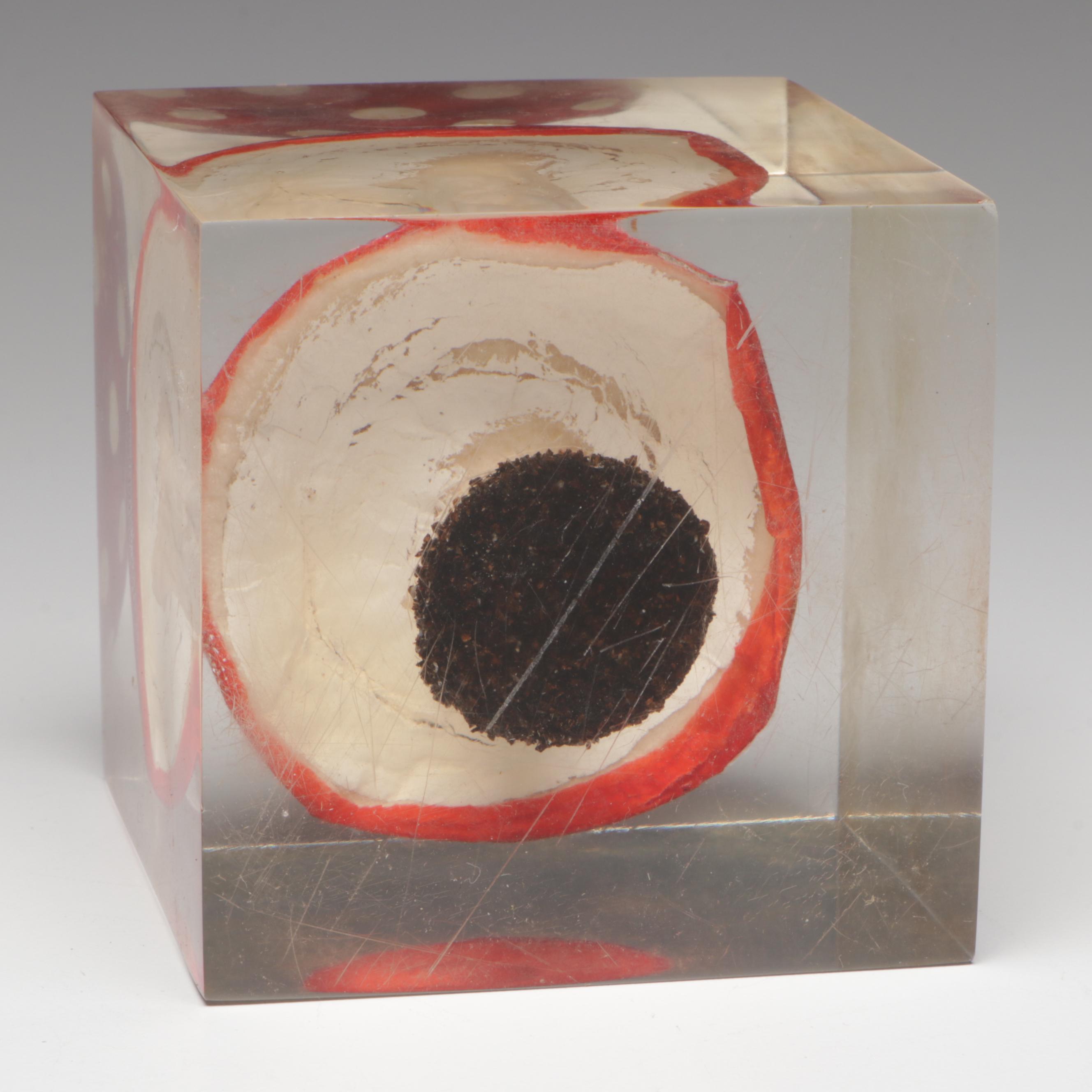 Disney Donald Duck Figural Ceramic Planters with Acrylic Toadstool Paperweight