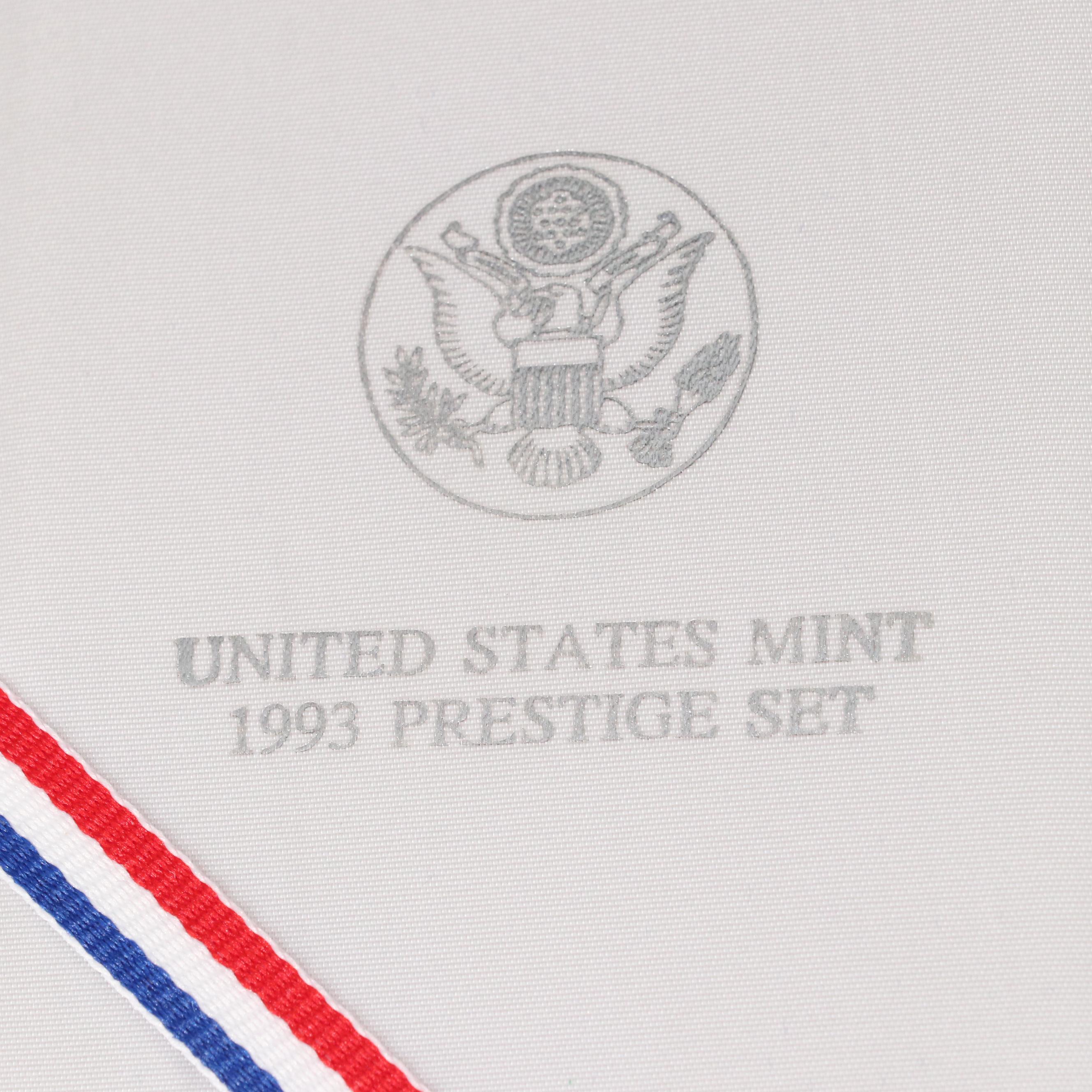 Three U.S. Mint Prestige Proof Sets