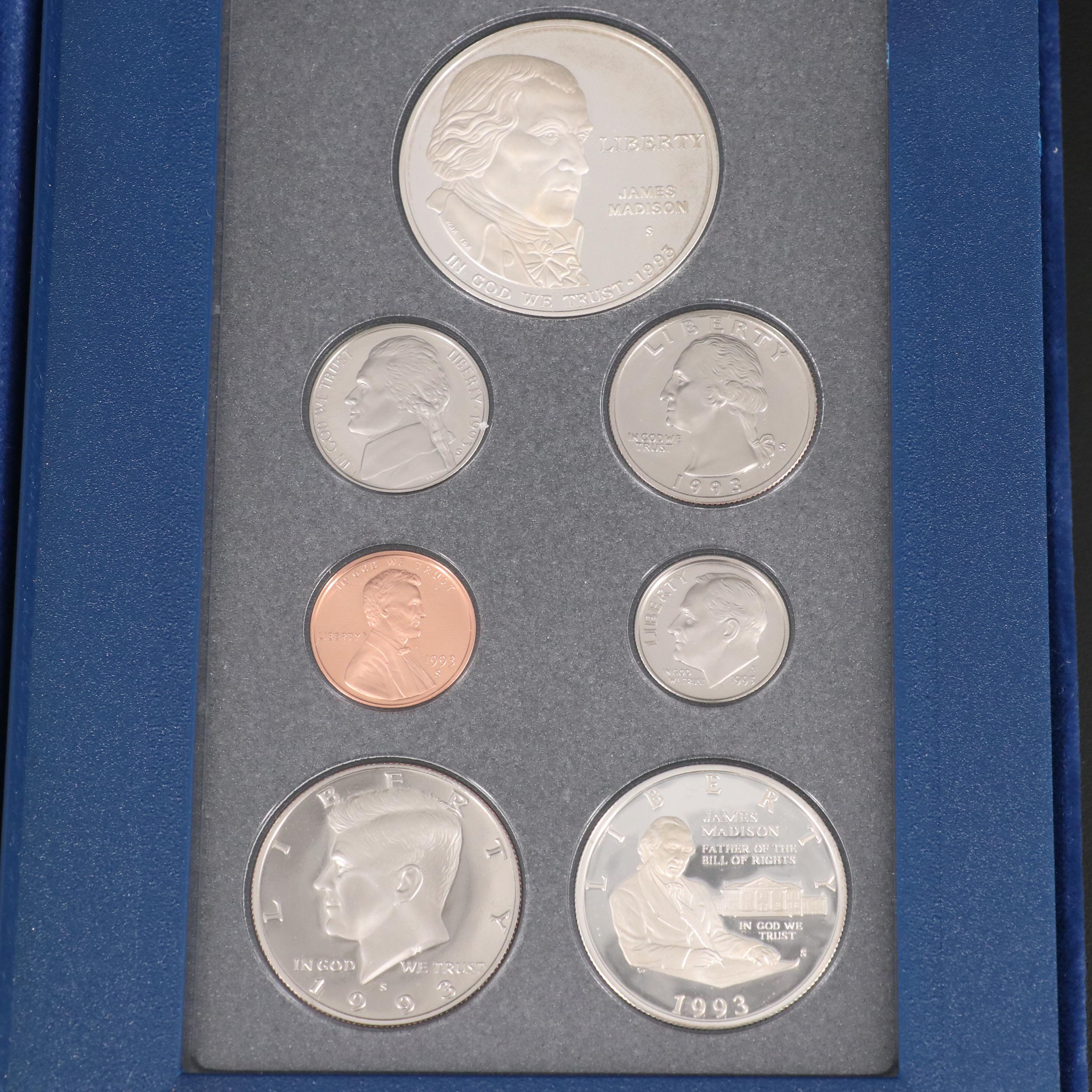 Three U.S. Mint Prestige Proof Sets
