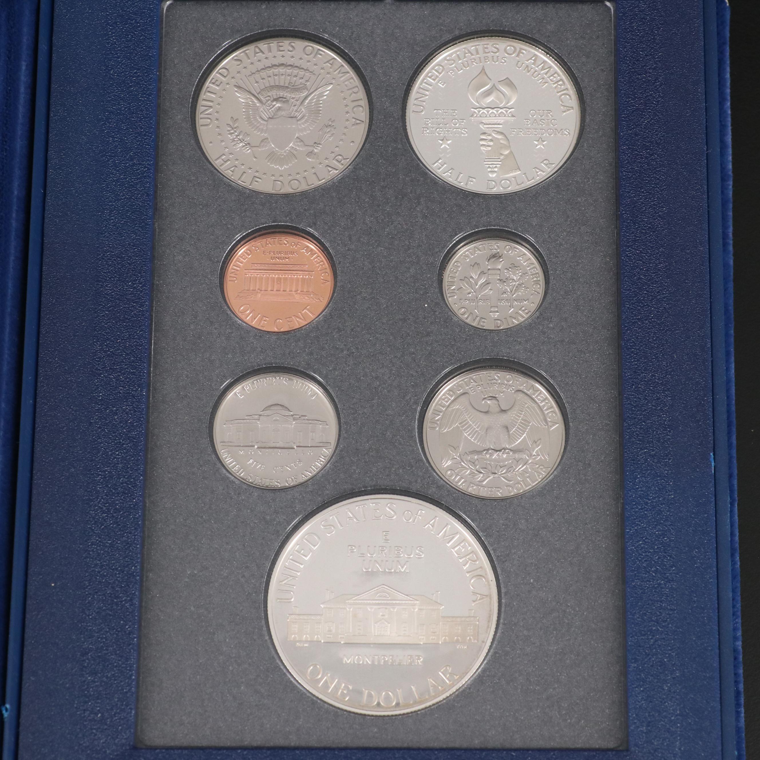 Three U.S. Mint Prestige Proof Sets