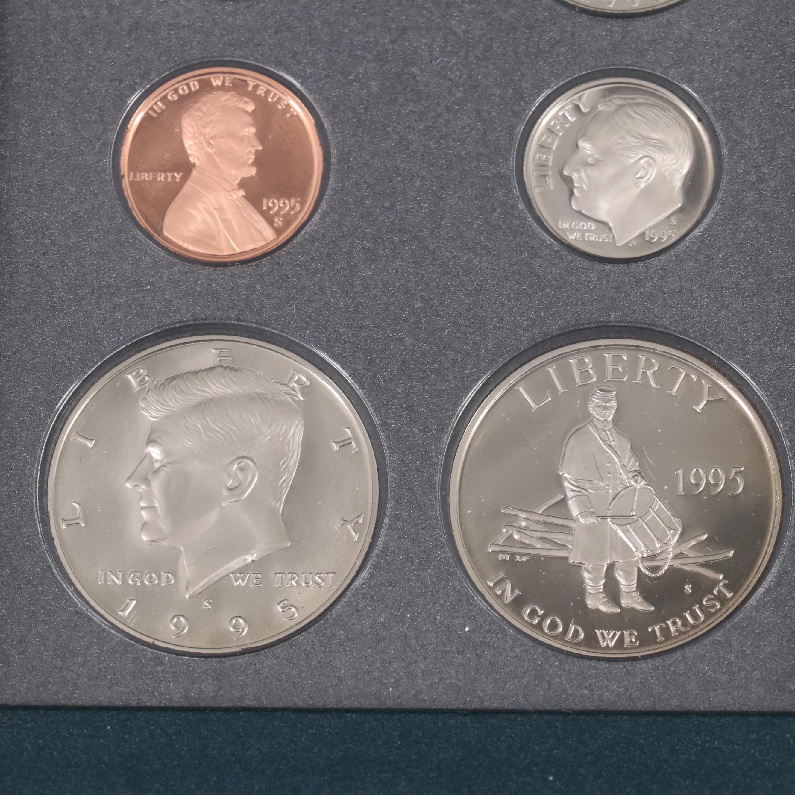 Three U.S. Mint Prestige Proof Sets