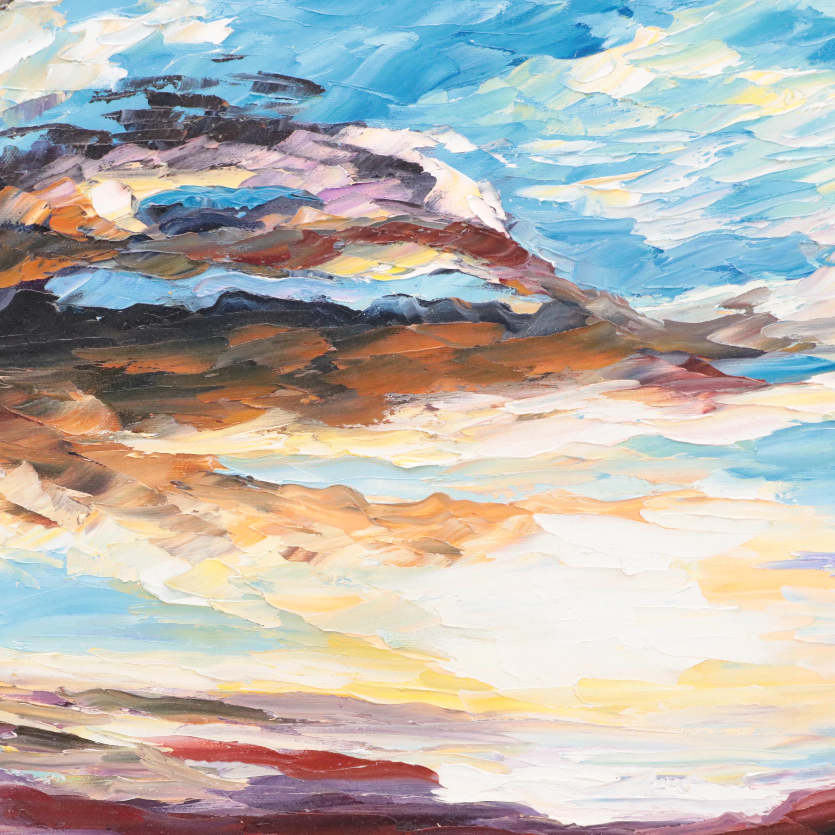 Leonid Afremov  Oil Painting "Gorgeous Range"