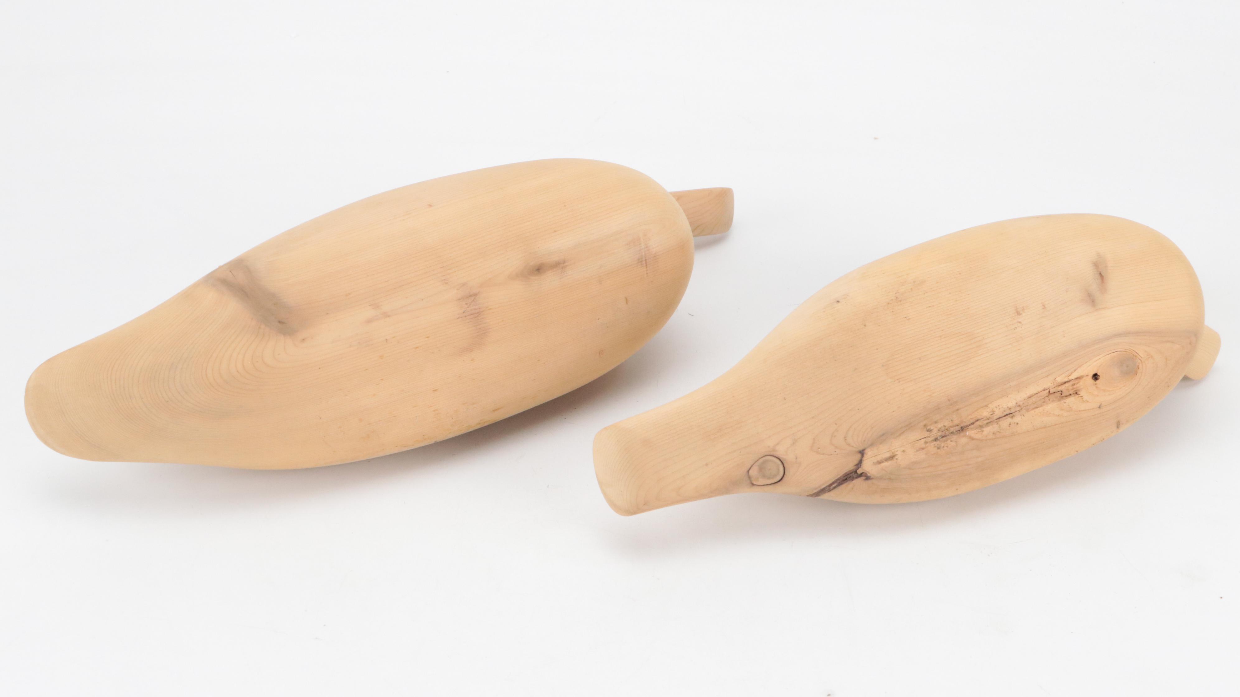 Unfinished Wood Duck Figurine Blanks