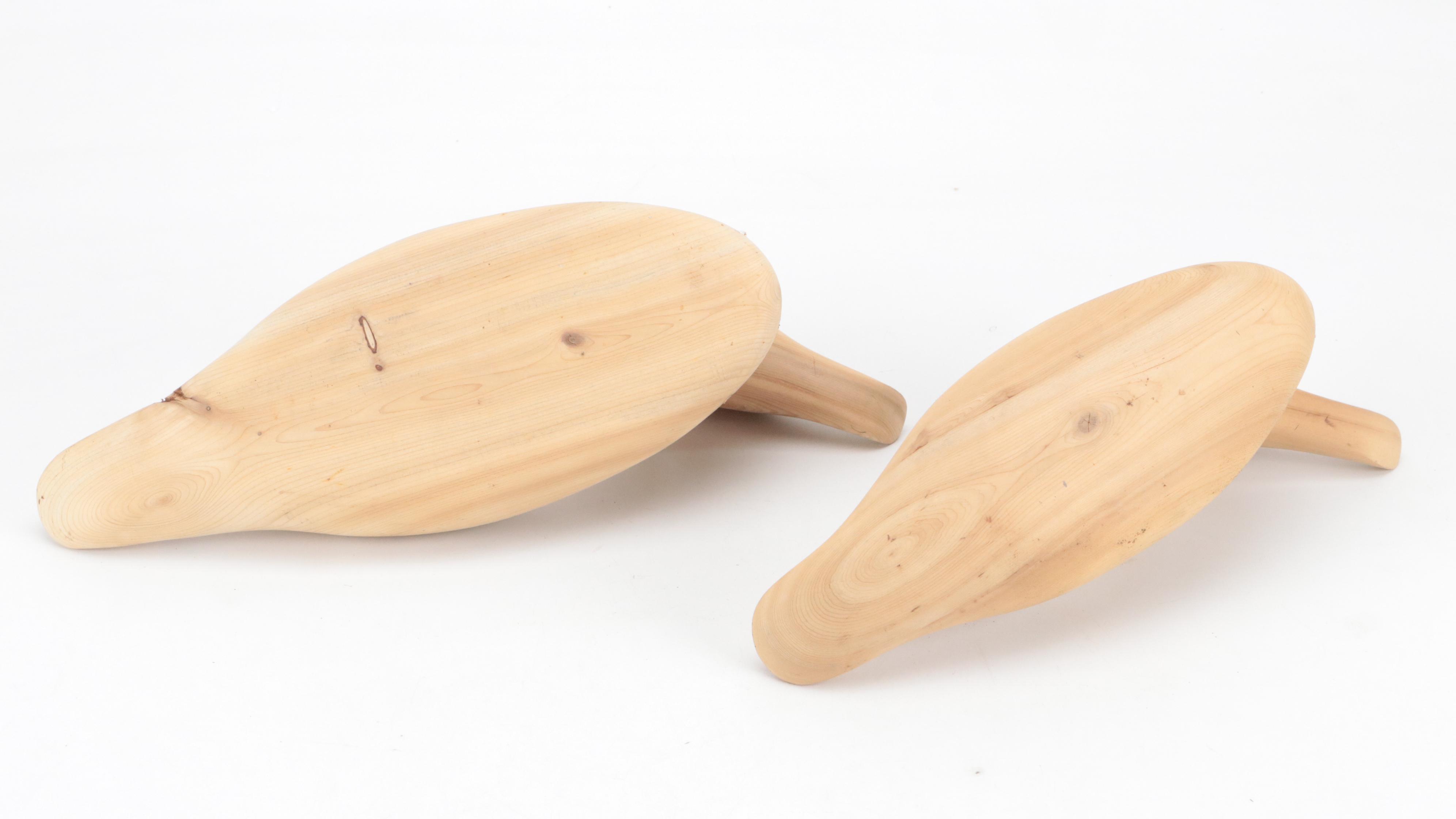 Unfinished Wood Duck Figurine Blanks