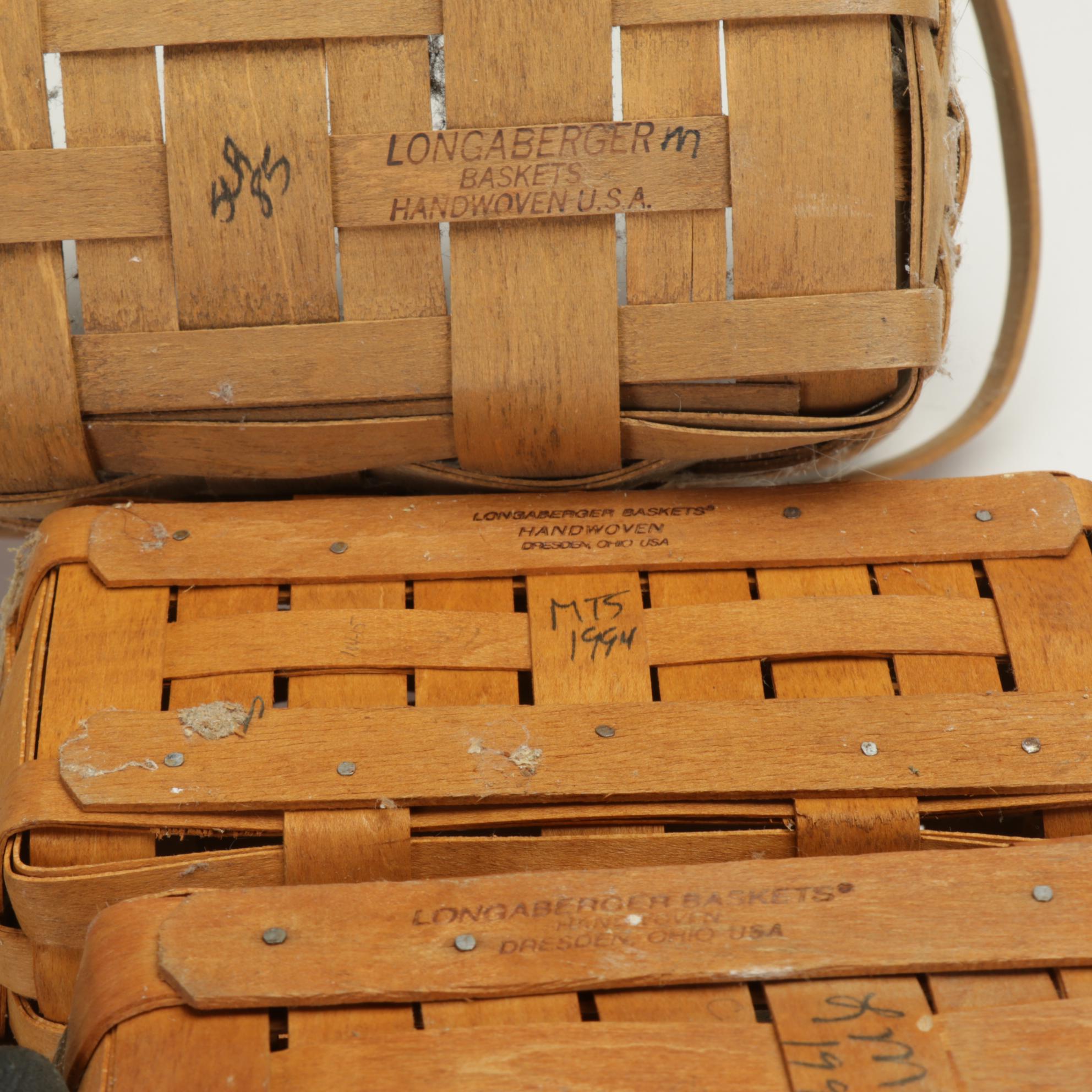 Longaberger Baskets, Utensils, Pewter Table Accessories and Other Decor