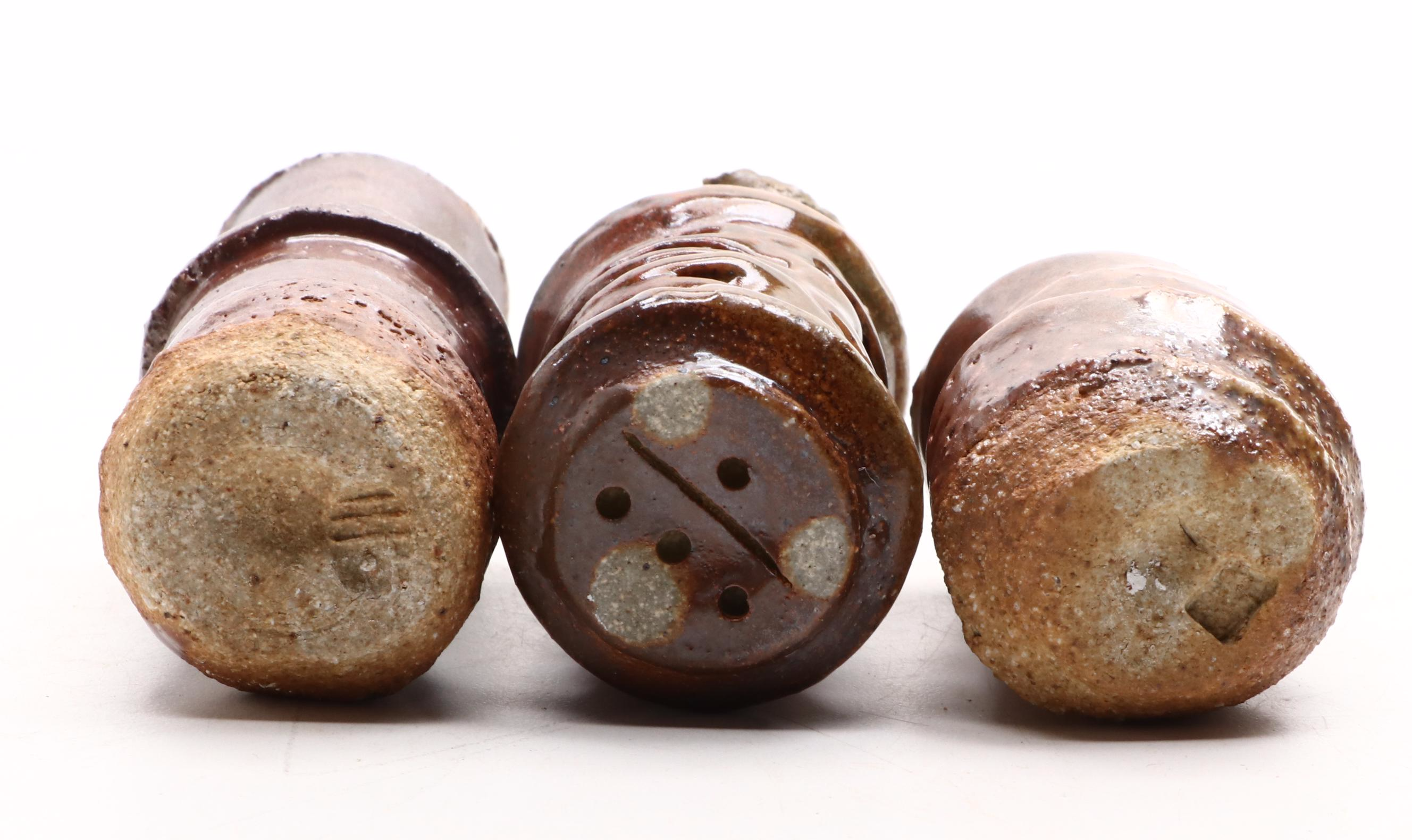 Stoneware Art Pottery Bottle Vases