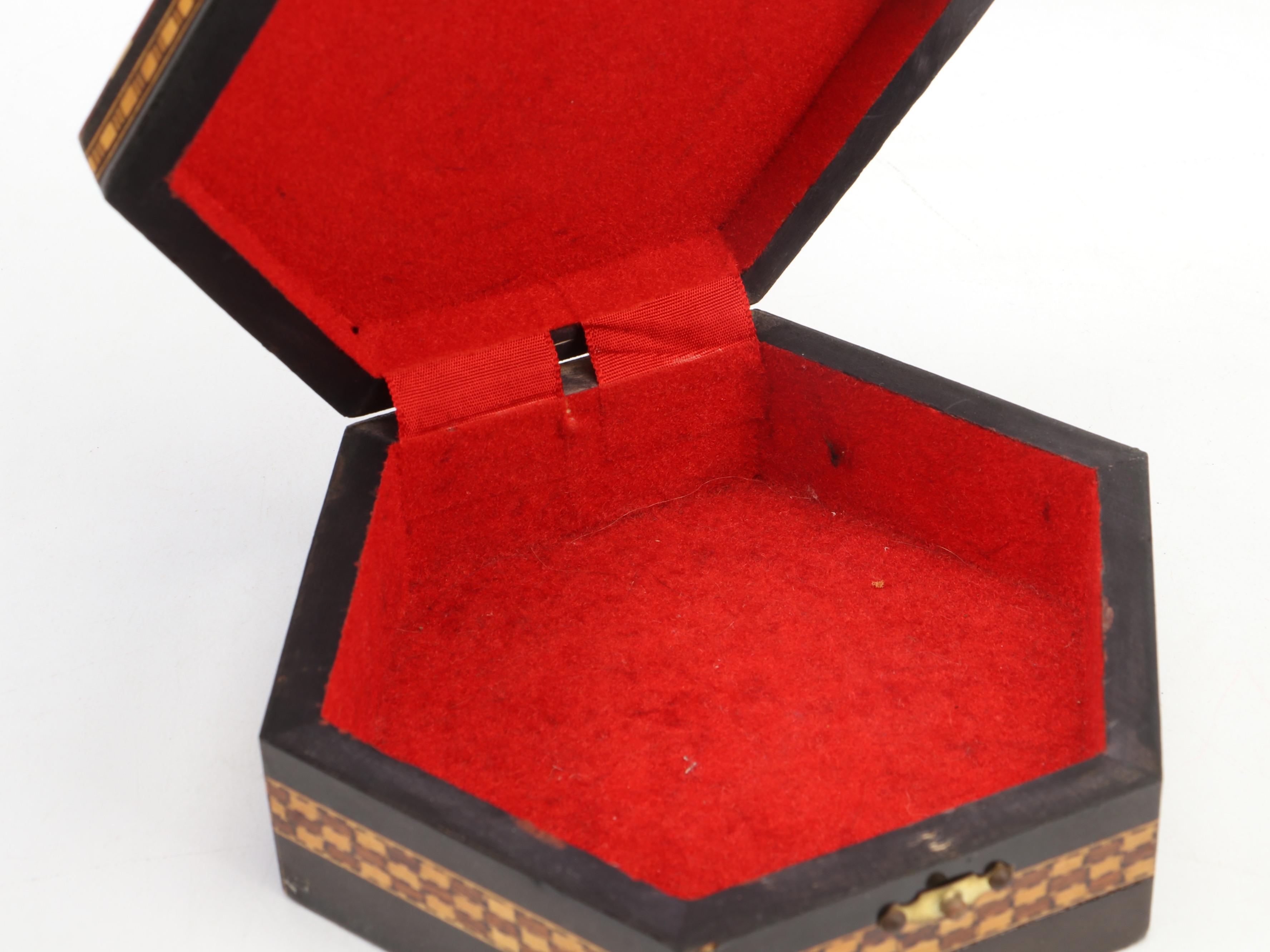 Bronze Enameled Foal Bookend With Two Intarsia Wood Inlay Boxes