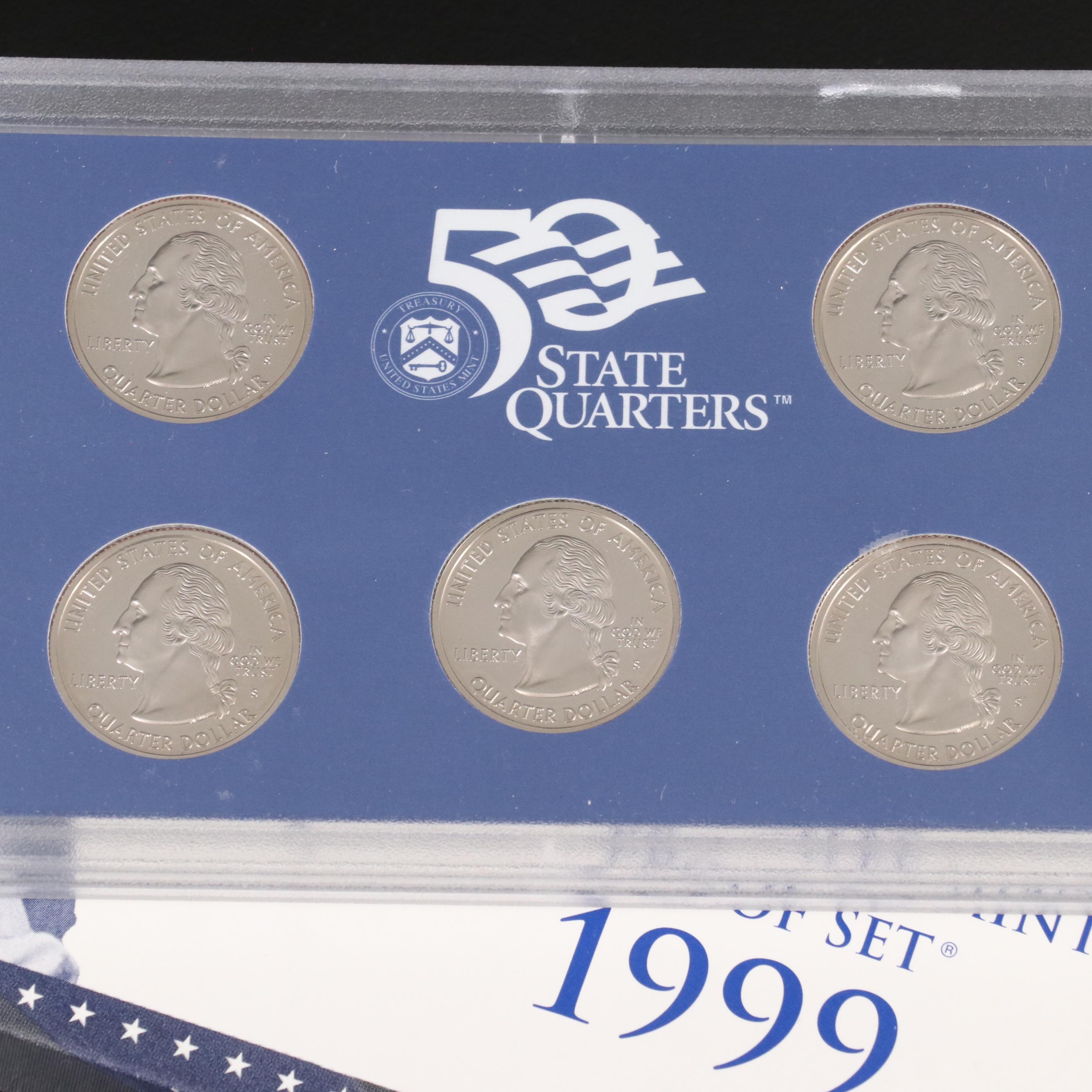 Thirty-Eight Different U.S. Mint Proof Sets, 1968 to 2005