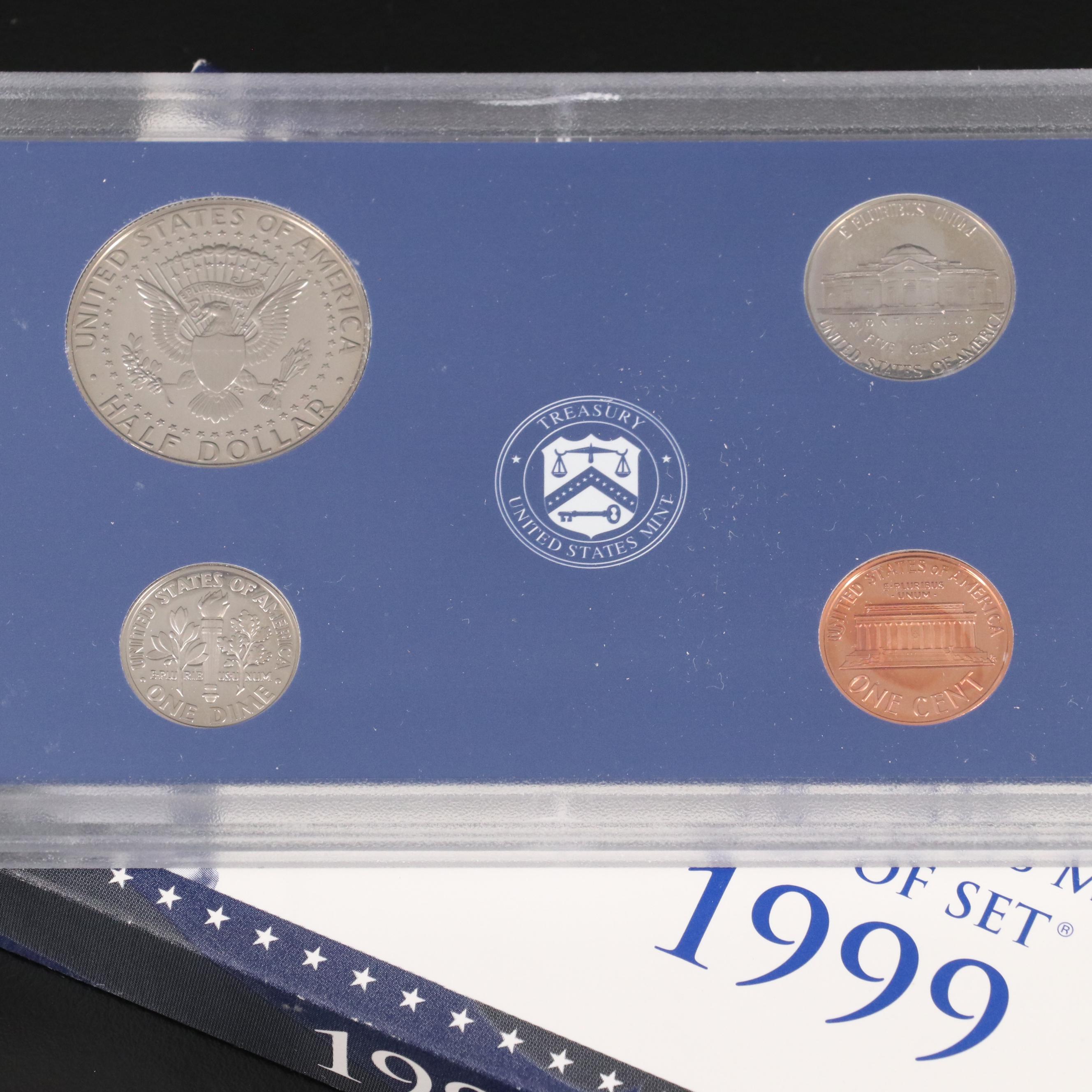 Thirty-Eight Different U.S. Mint Proof Sets, 1968 to 2005