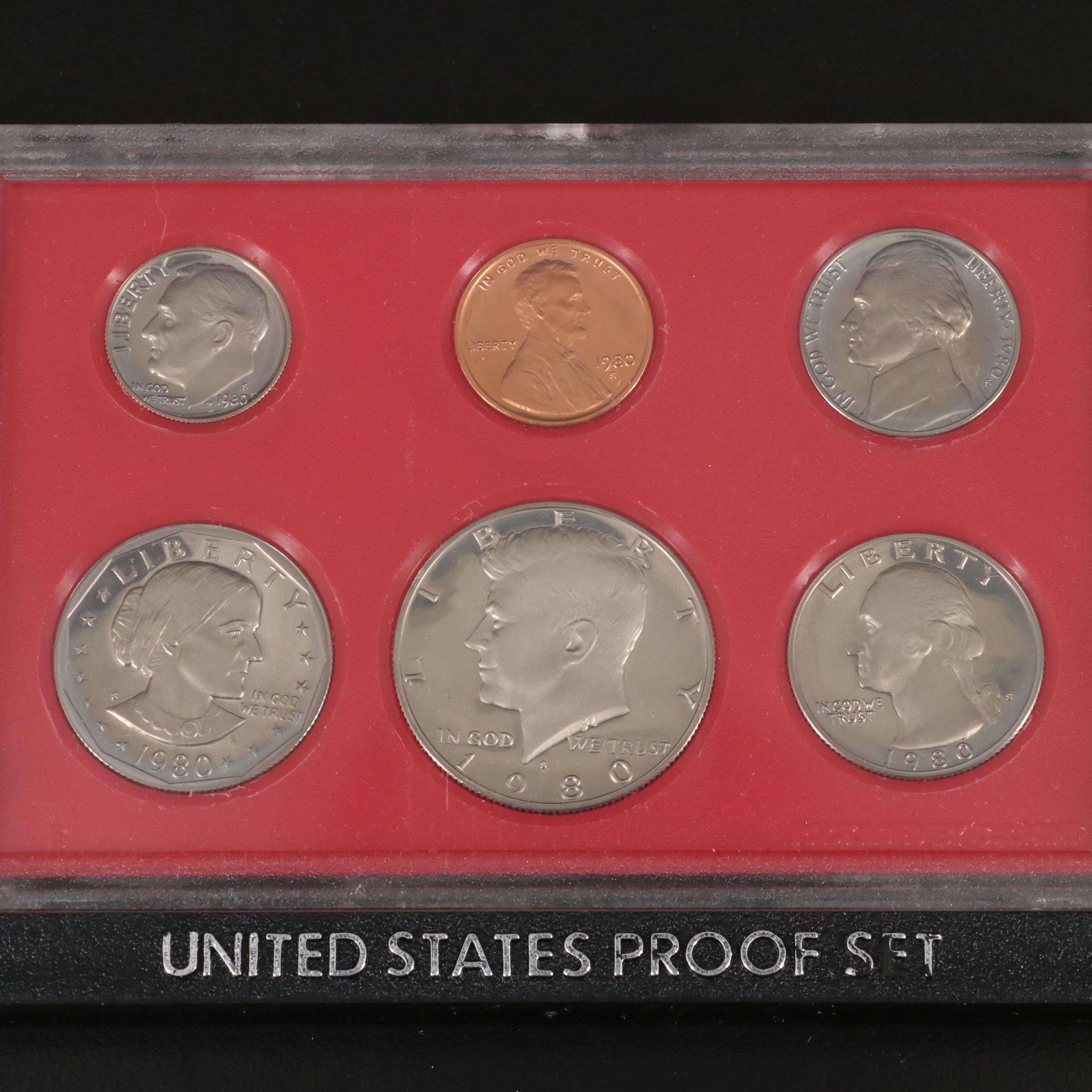 Twenty-Five U.S. Mint Proof Sets