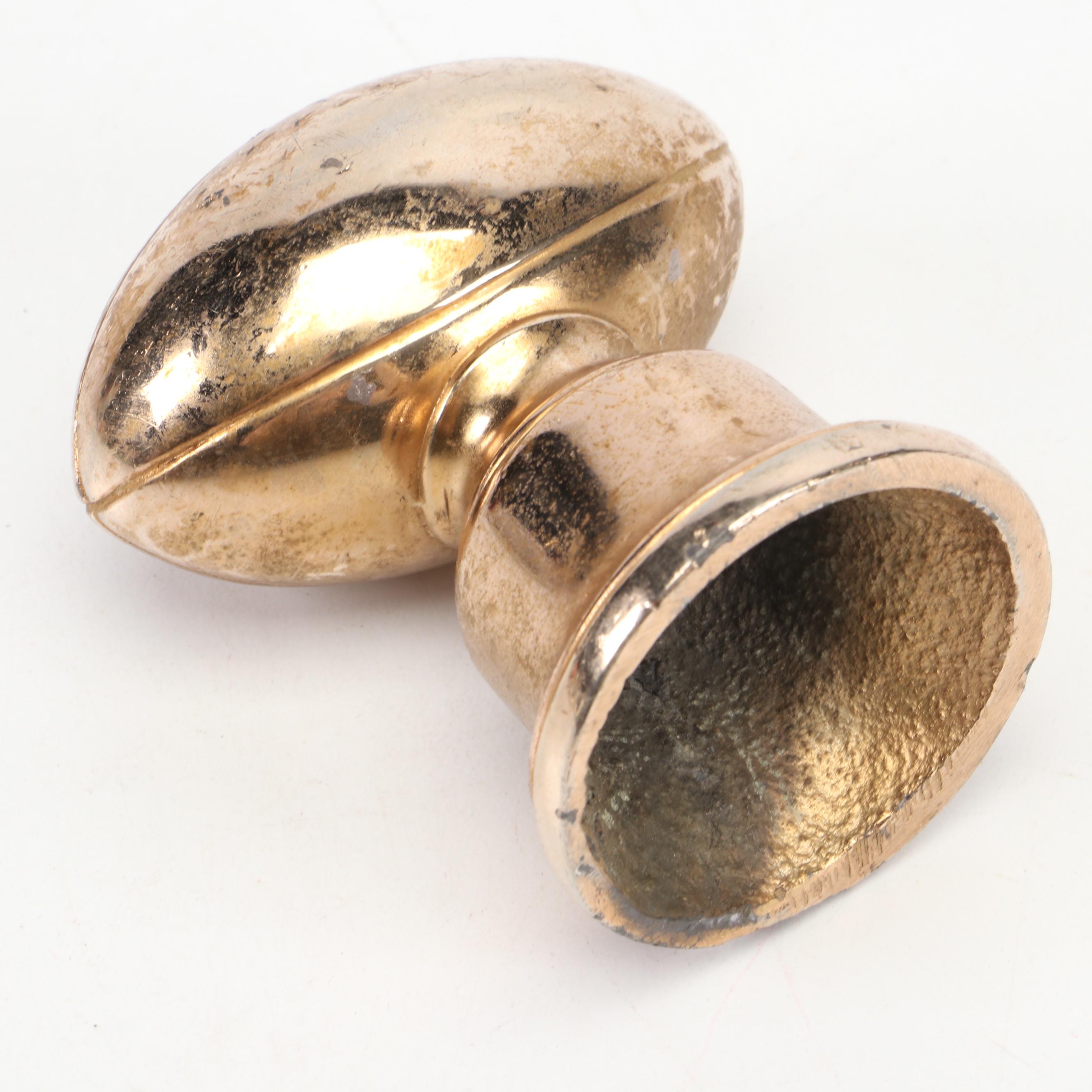 Japanese Ceramic Pierrot Trinket Dishes, VW Beetle Models, and Football Trophy