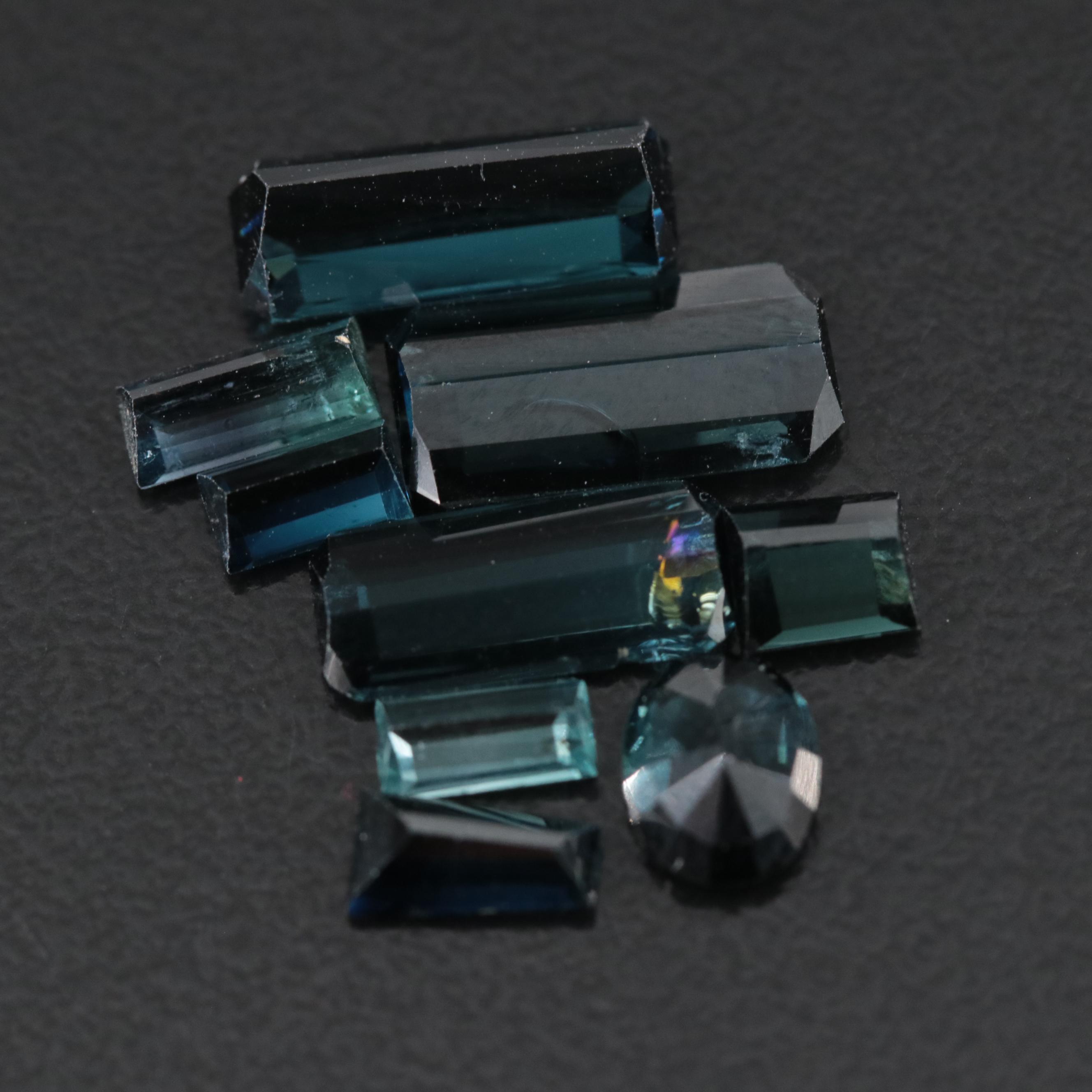 Loose 6.85 CTW Indicolite