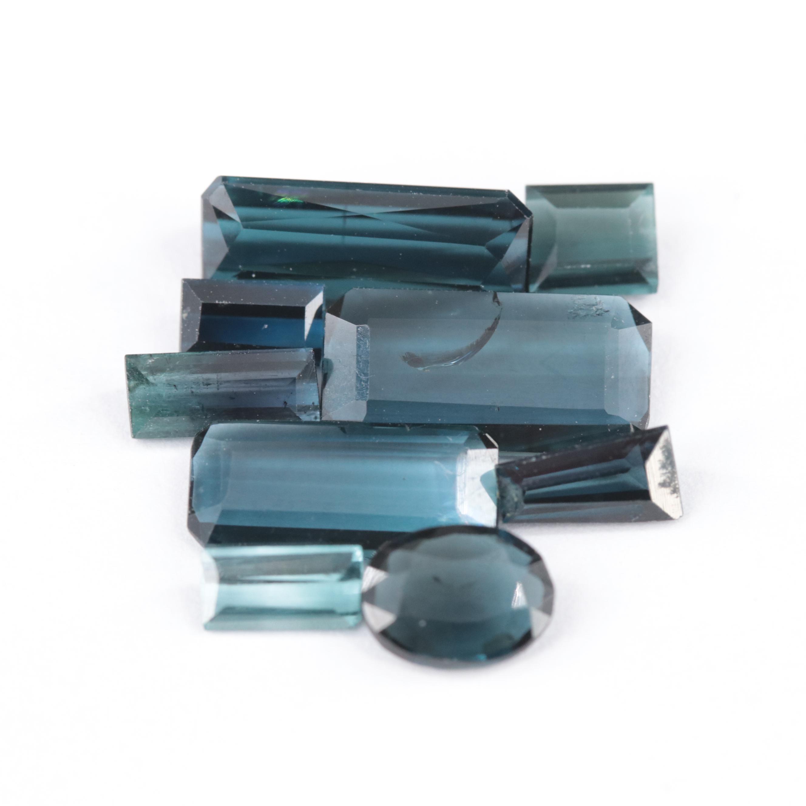 Loose 6.85 CTW Indicolite