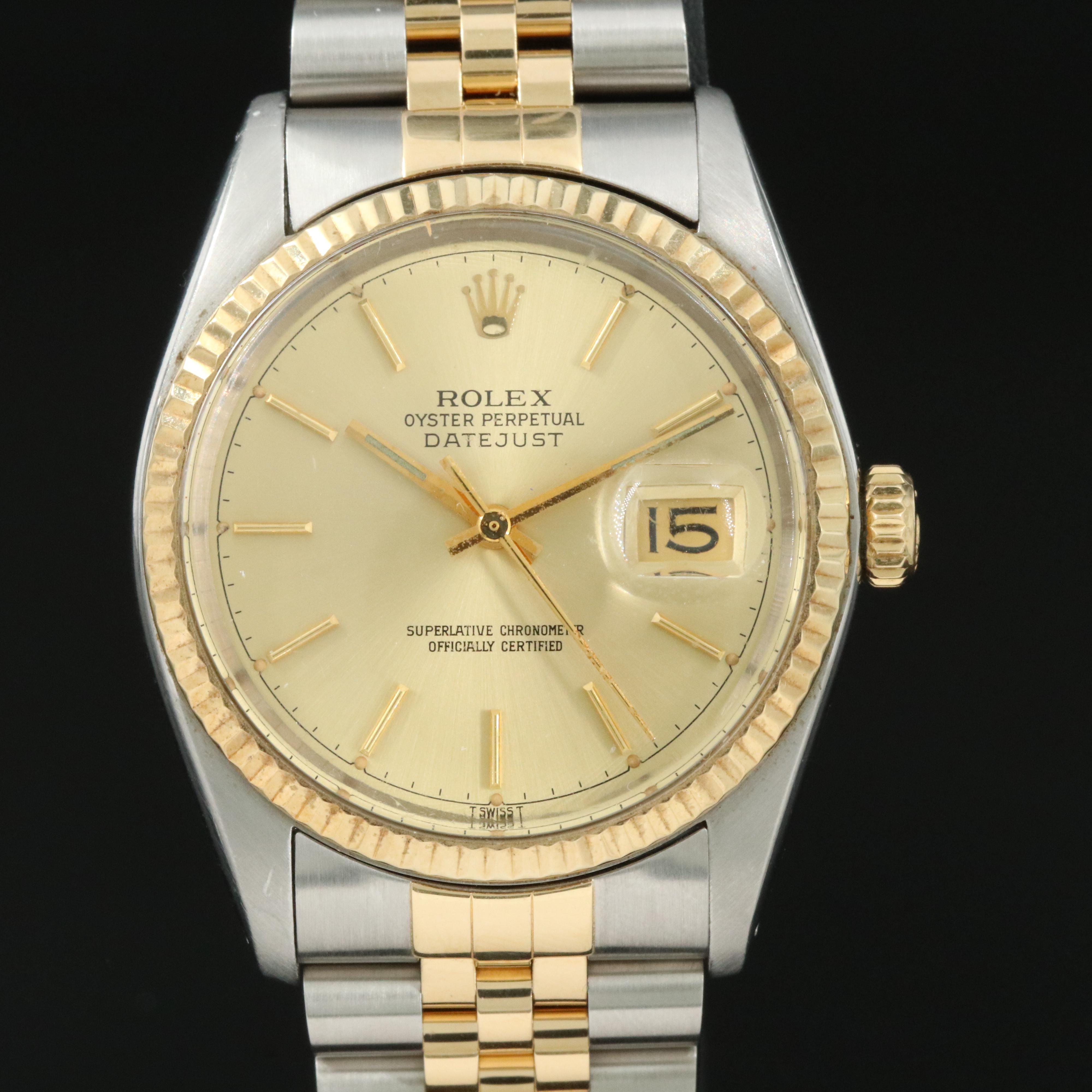 1977 Rolex Oyster Perpetual Datejust Watch