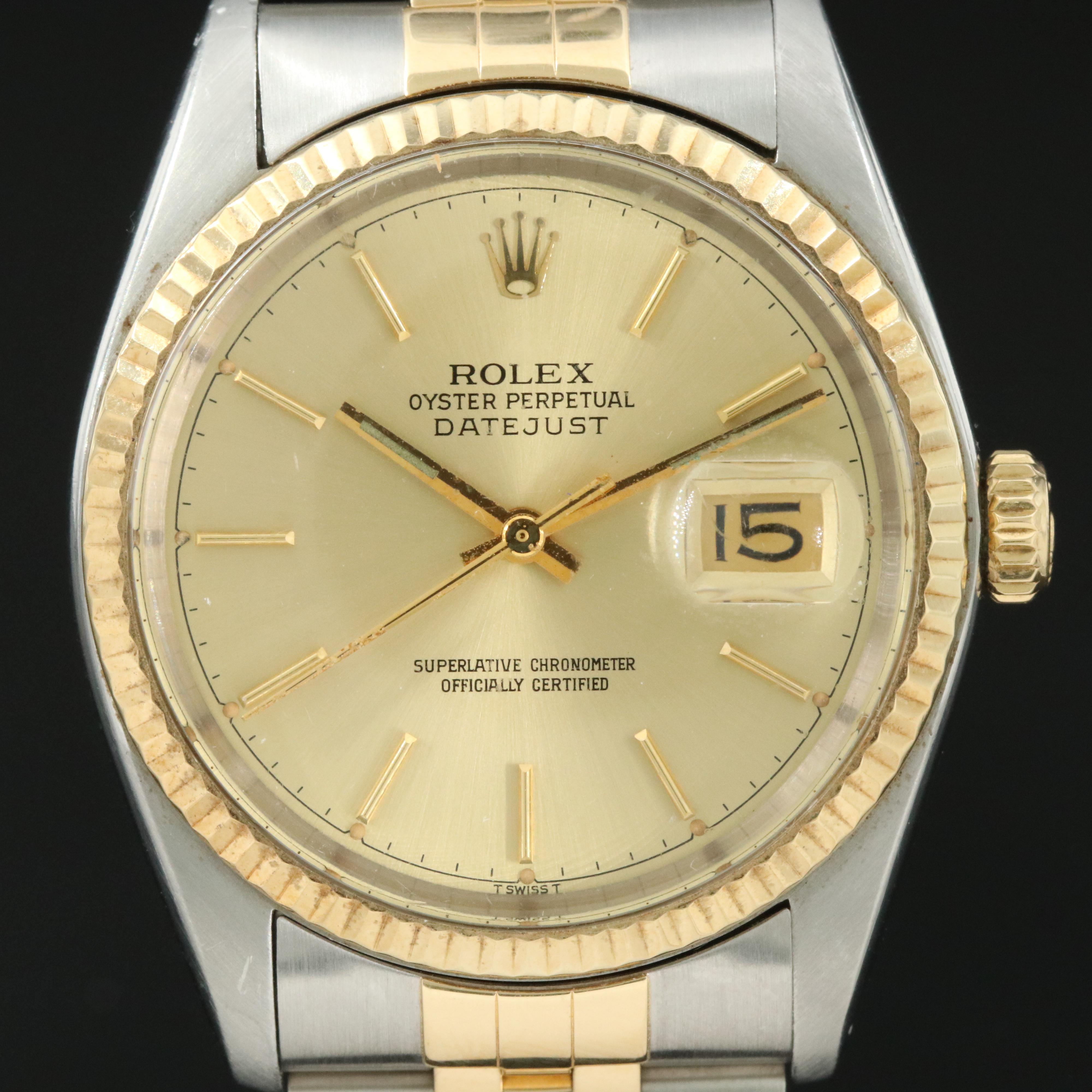 1977 Rolex Oyster Perpetual Datejust Watch