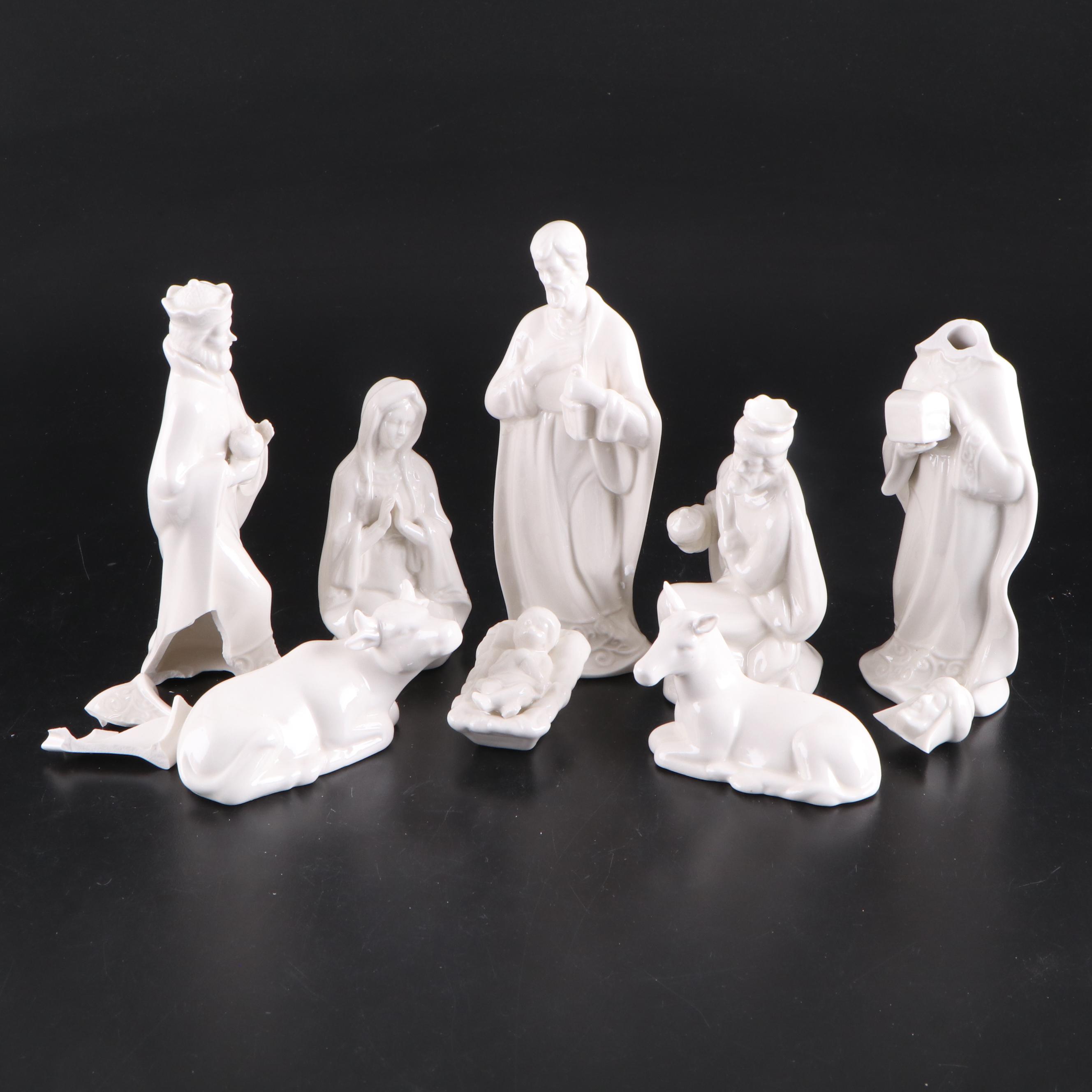 Schleich and Other Nativity Sets, Nesting Boxes and Illuminated