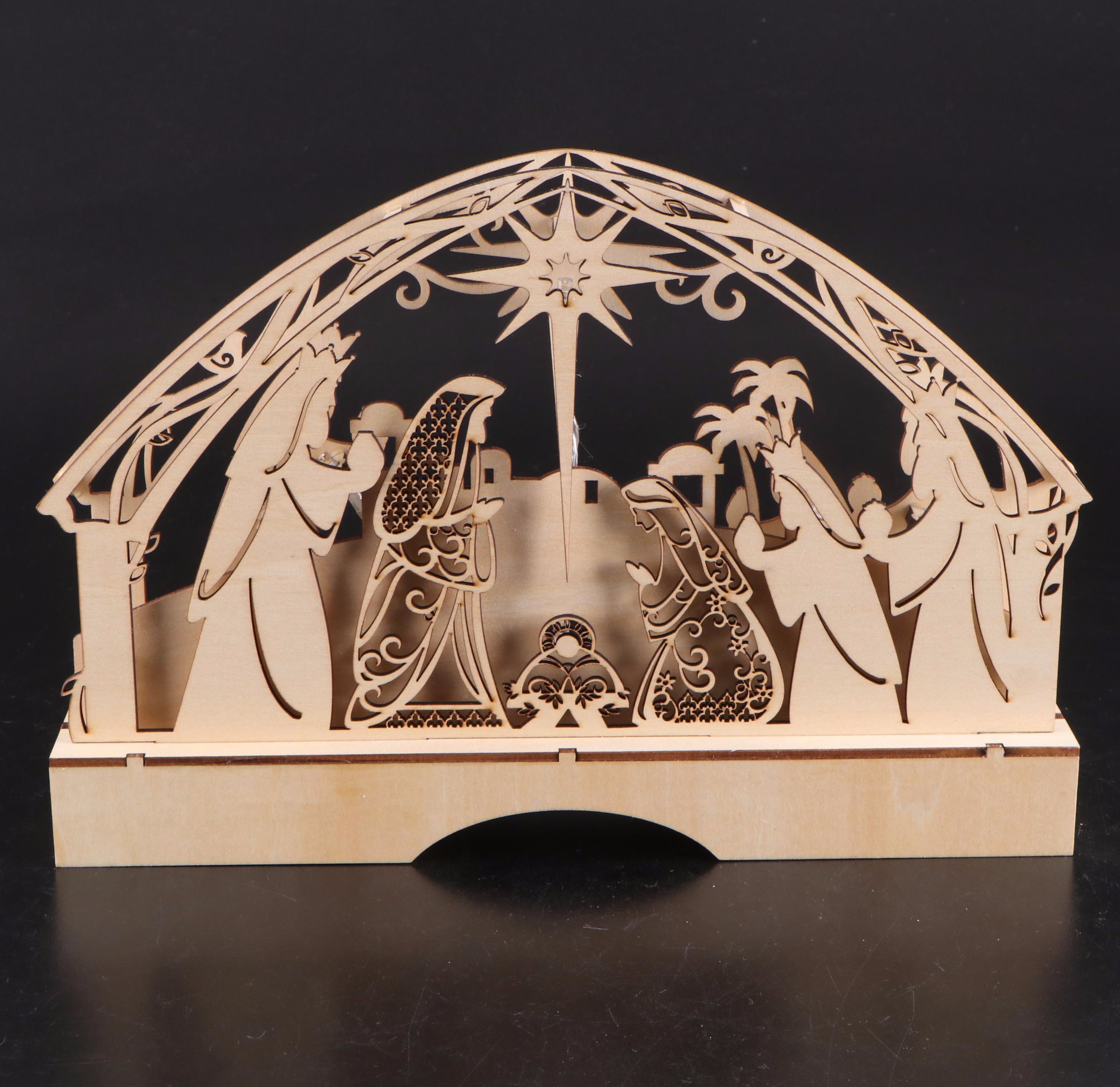 Schleich and Other Nativity Sets, Nesting Boxes and Illuminated Figurines