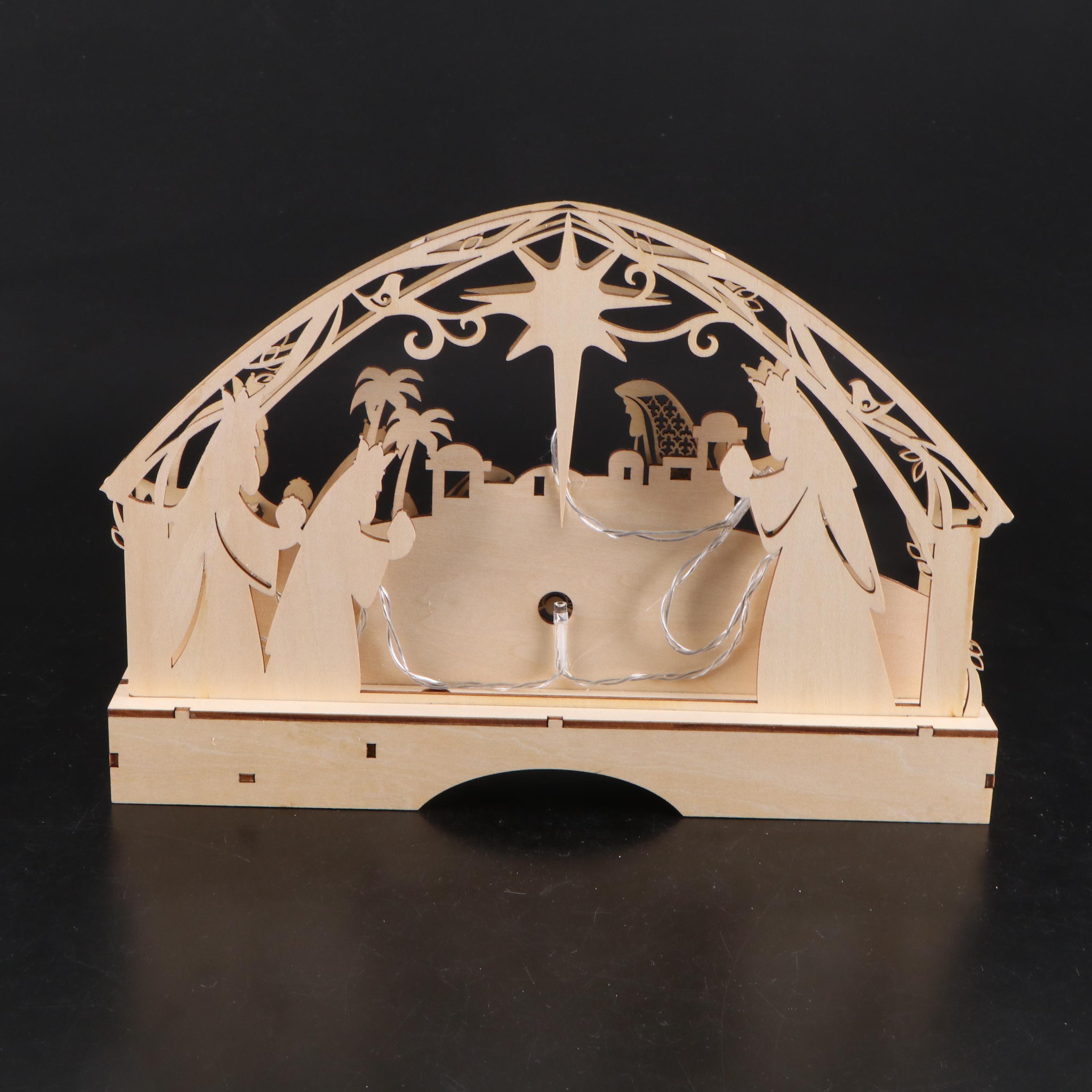 Schleich and Other Nativity Sets, Nesting Boxes and Illuminated Figurines