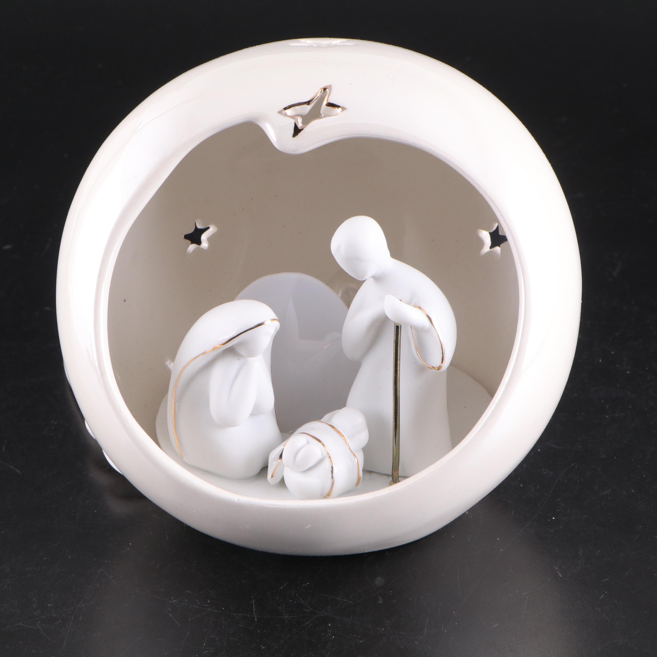 Schleich and Other Nativity Sets, Nesting Boxes and Illuminated Figurines