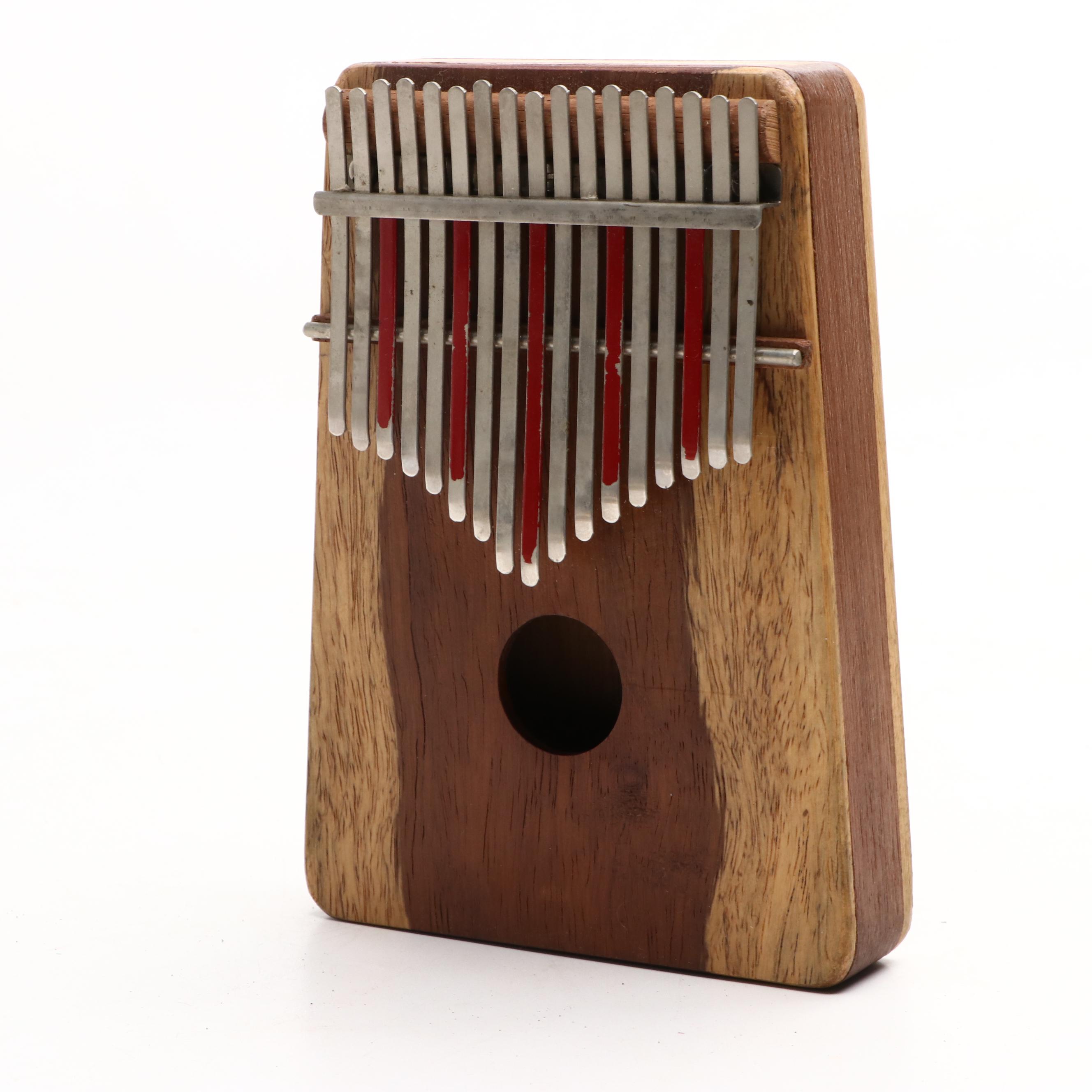 South African "Hugh Tracey Kalimba" Kiaat Wood Thumb Piano