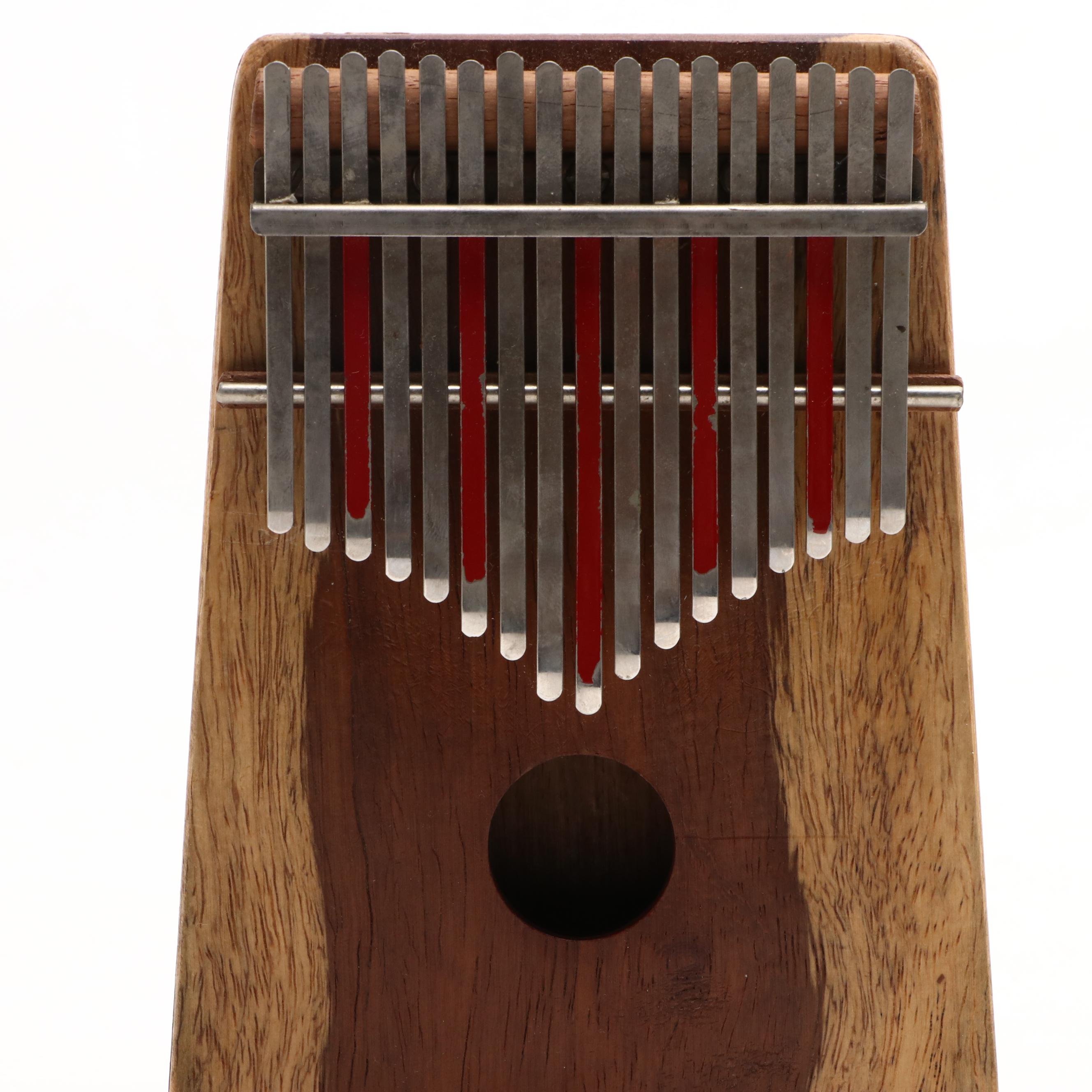 South African "Hugh Tracey Kalimba" Kiaat Wood Thumb Piano