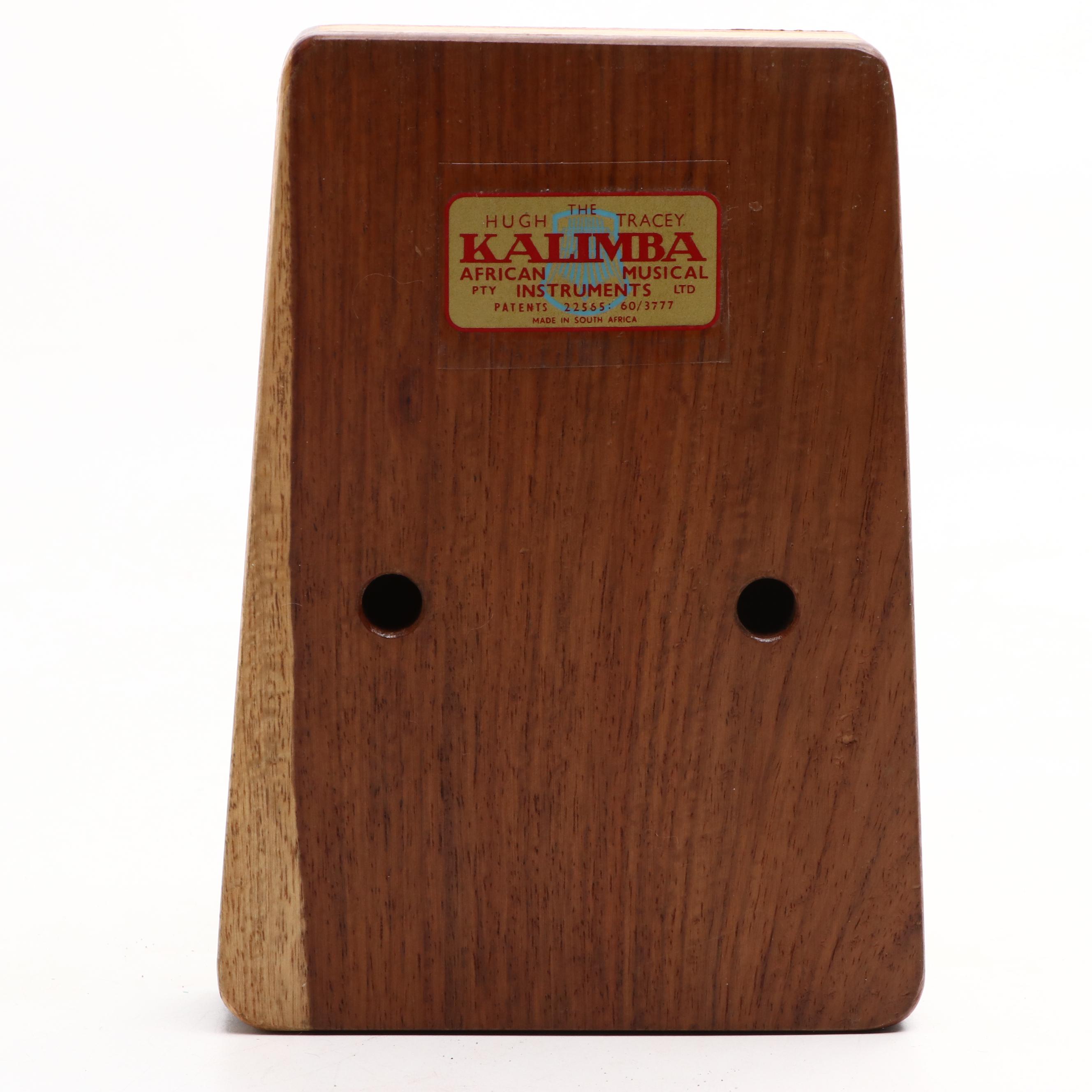 South African "Hugh Tracey Kalimba" Kiaat Wood Thumb Piano