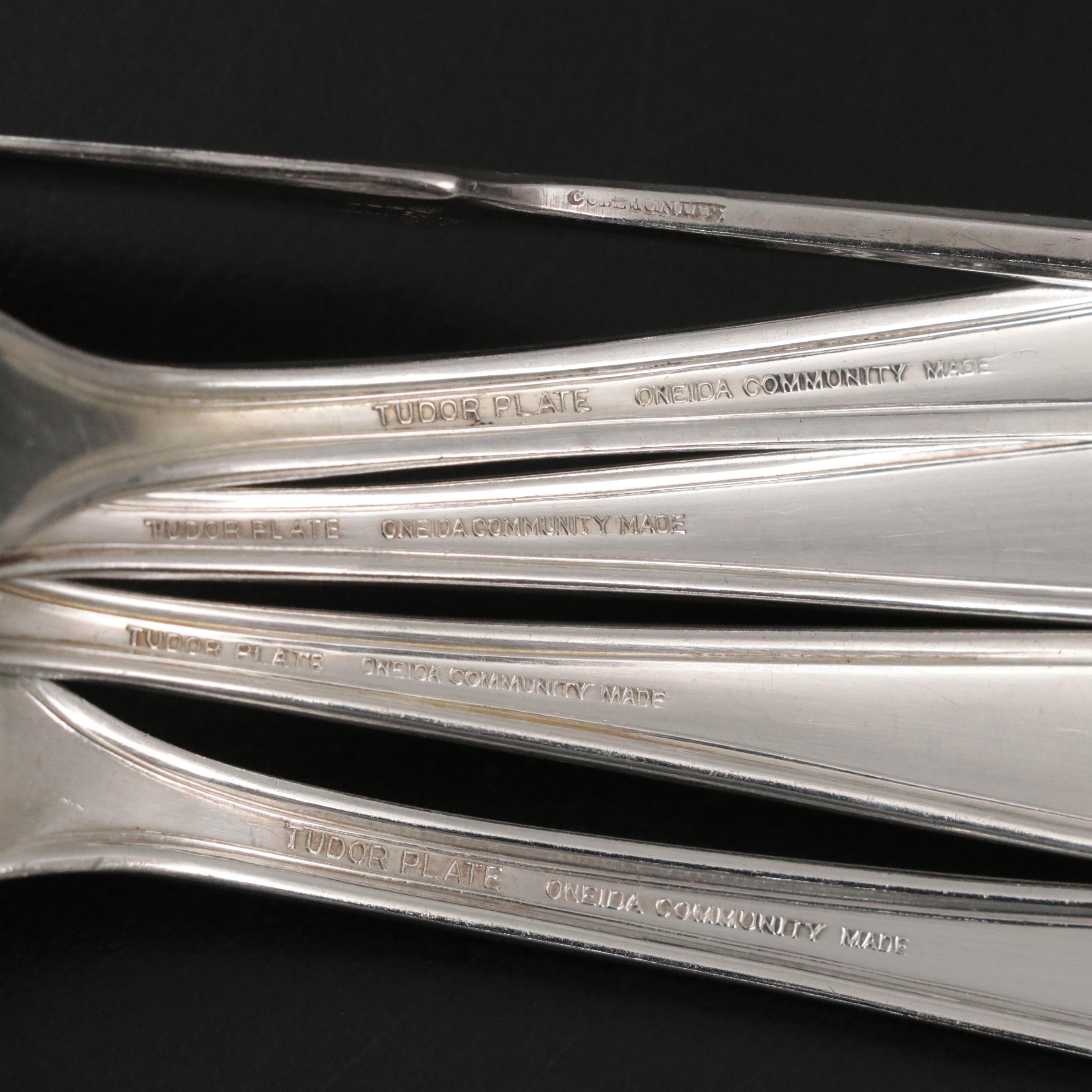 Oneida Silver "Enchantment-Bounty" Silver Plate Flatware, 1922–1949