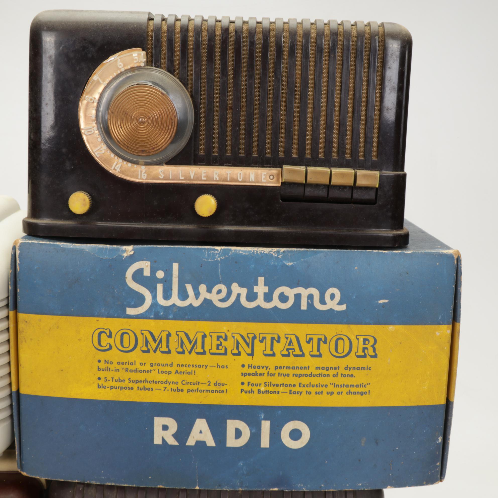 Crosley, Westinghouse, Silvertone and Setchell Carlson Tube Radios
