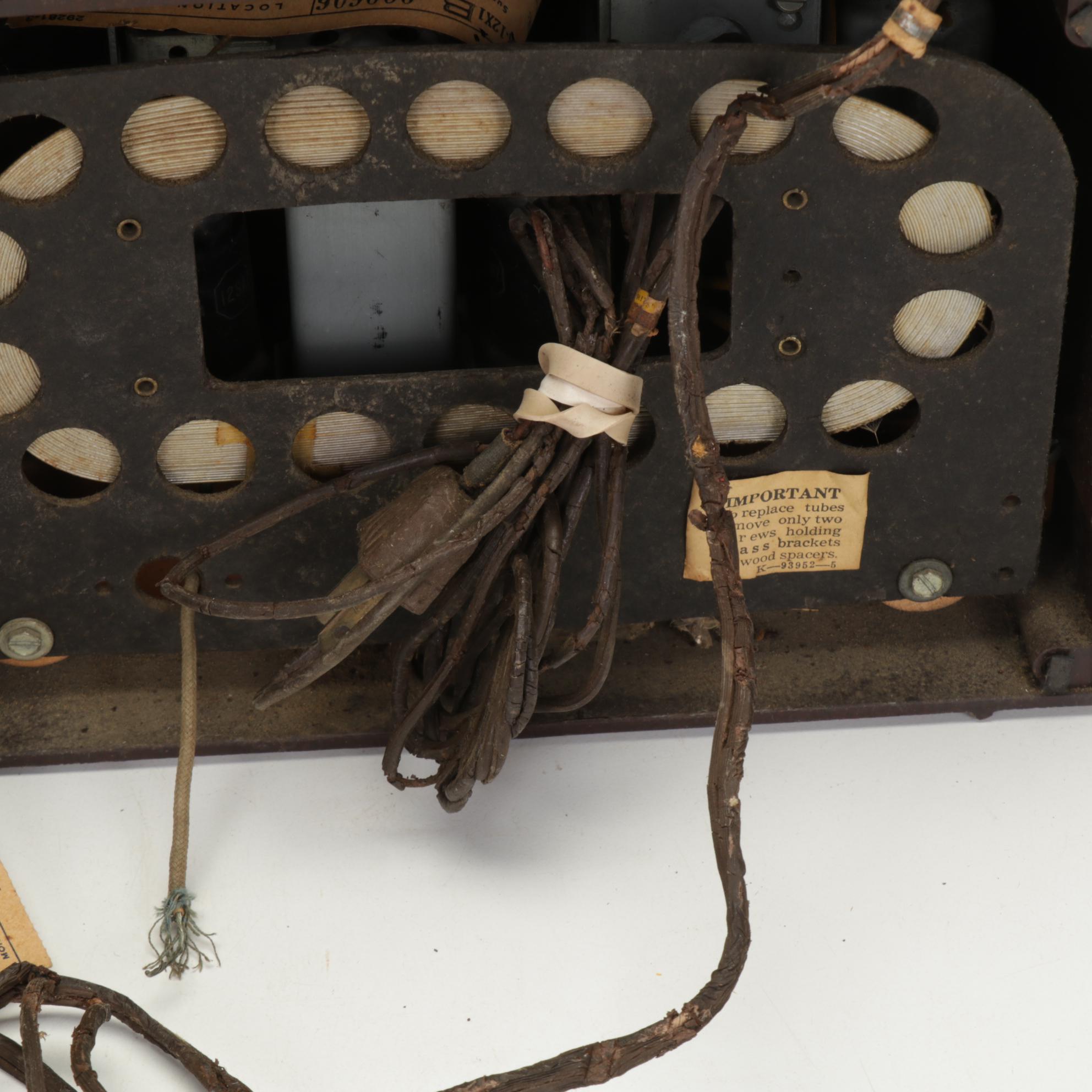 Crosley, Westinghouse, Silvertone and Setchell Carlson Tube Radios