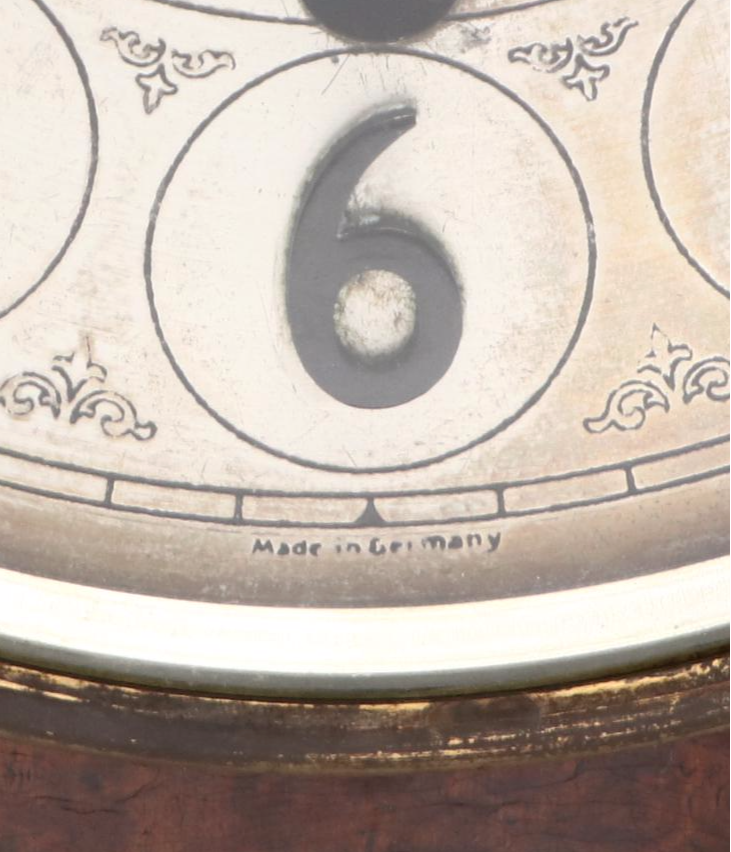 Herman Miller German Wooden Mantel Clock, Early to Mid-20th Century