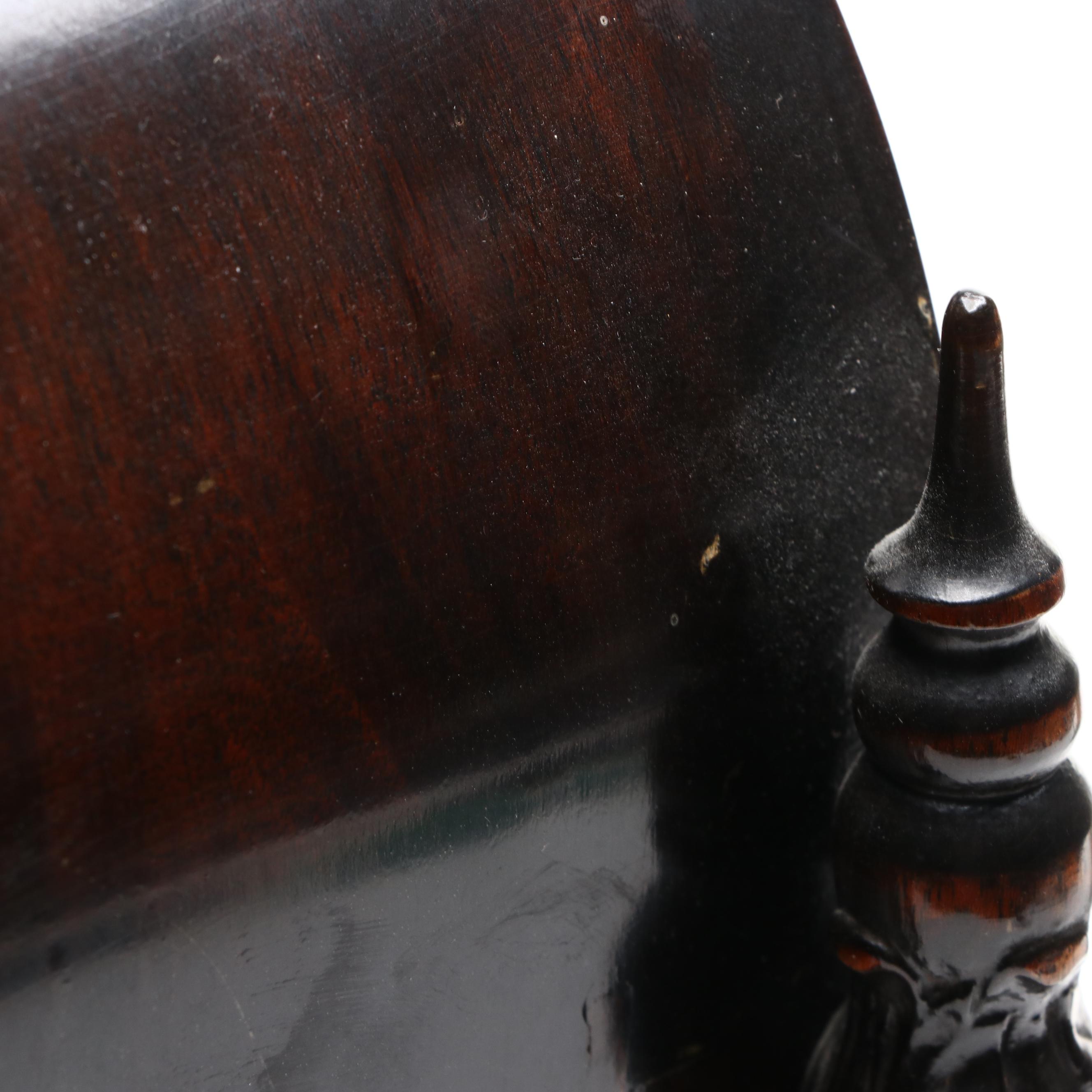 Herman Miller German Wooden Mantel Clock, Early to Mid-20th Century