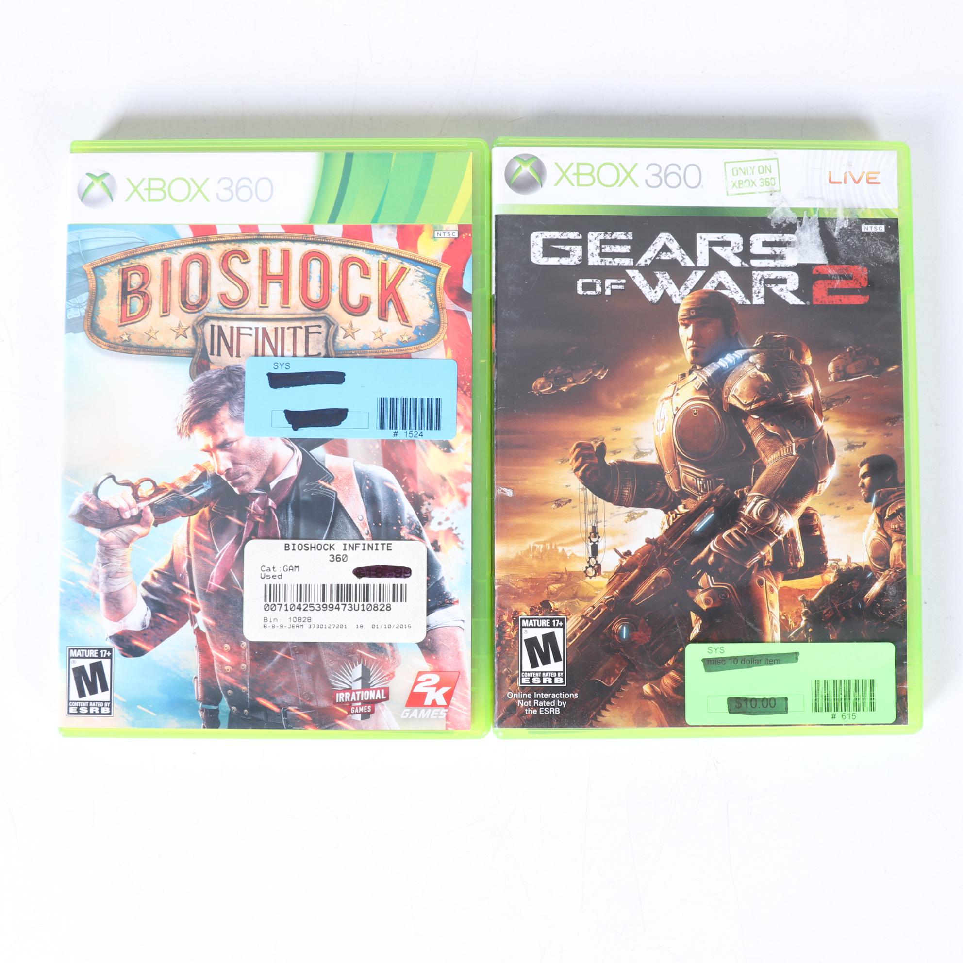 Five Microsoft XBOX 360 Live Video Games with LEGO Harry Potter Game