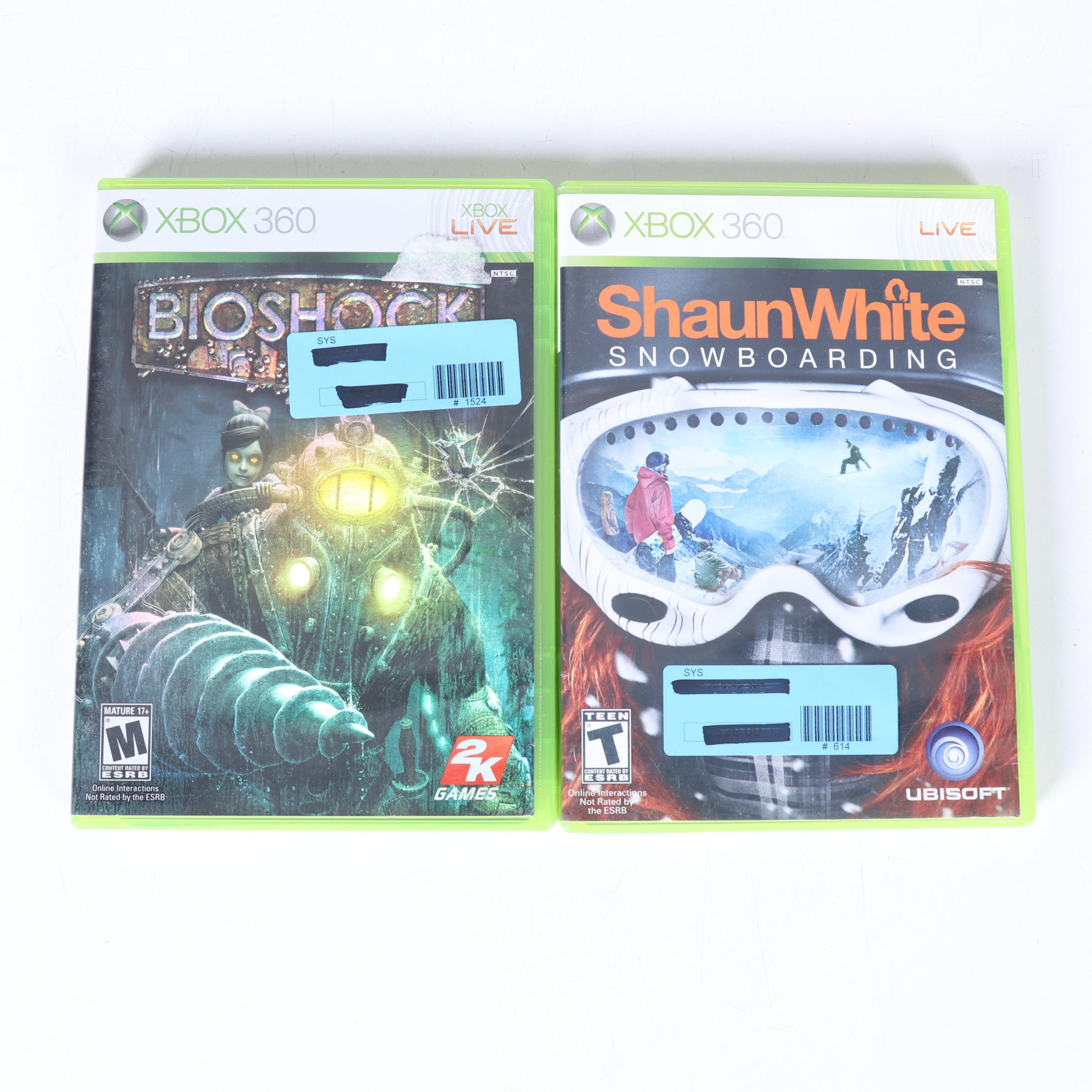 Five Microsoft XBOX 360 Live Video Games with LEGO Harry Potter Game
