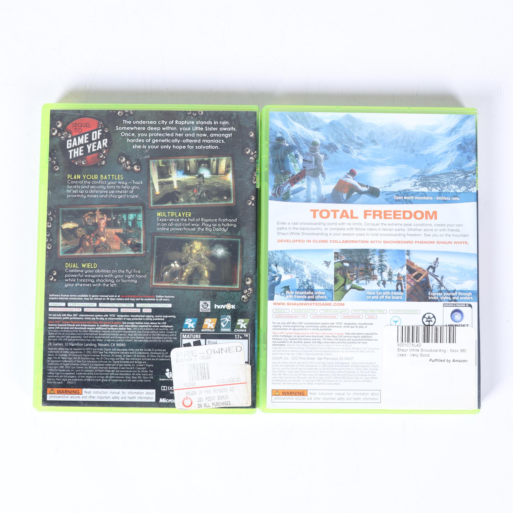 Five Microsoft XBOX 360 Live Video Games with LEGO Harry Potter Game