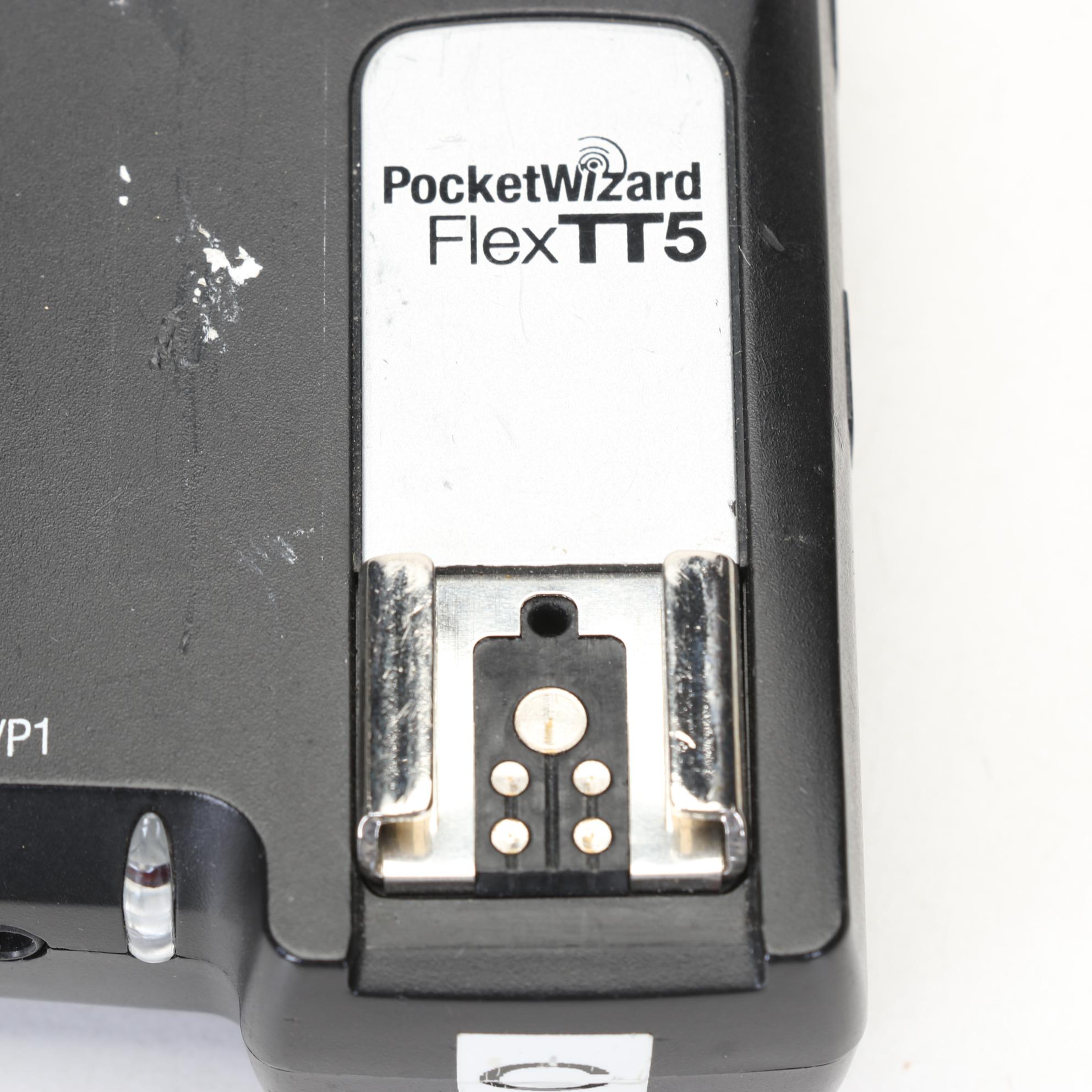 3 PocketWizard FlexTT5-Nikon Autosensing Transceivers and a AC3 Zone Controller