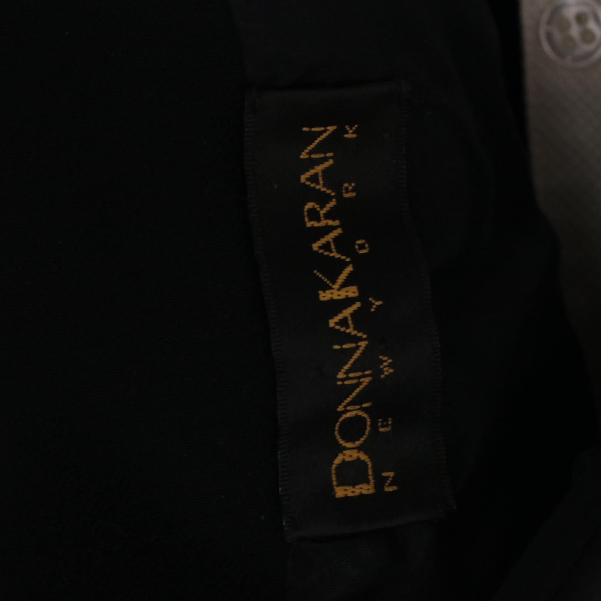 Donna Karan Ivory Embroidered Silk Jacket, Halter Dress and Blue Bodysuit Blouse