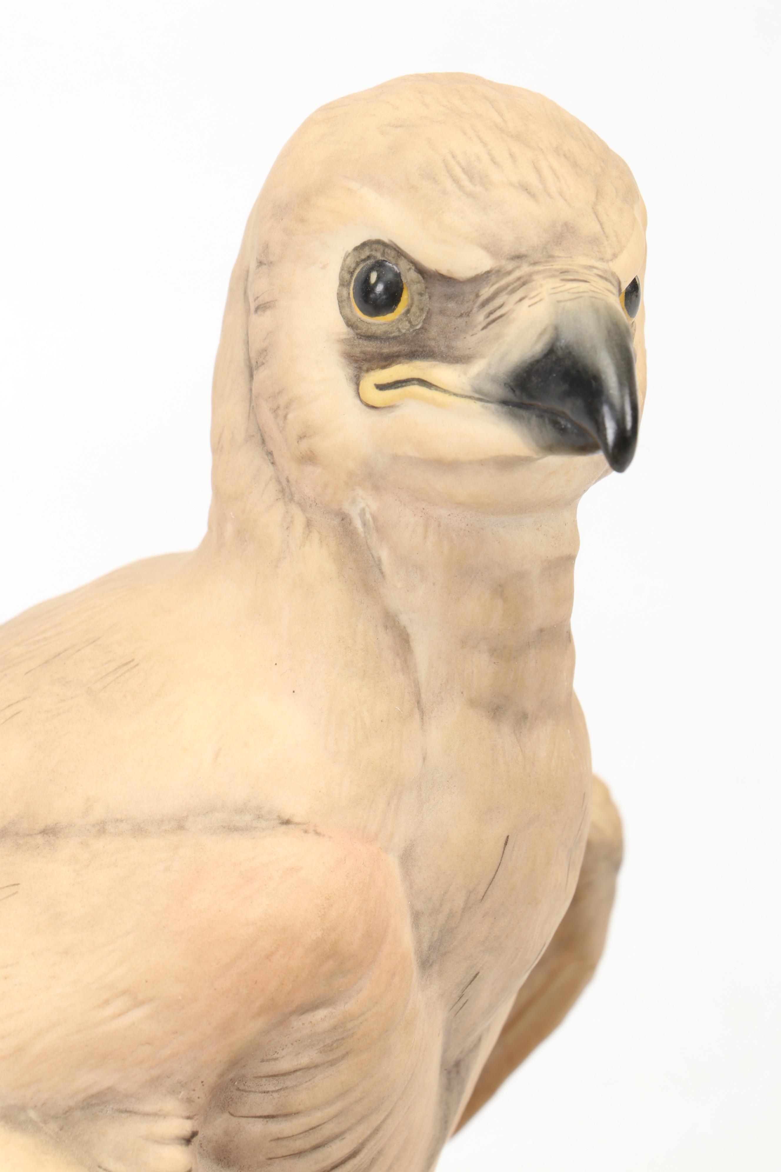 Boehm Bisque Bird Figurines with Andrea by Sadek Bisque Mallard Duck Statuttes