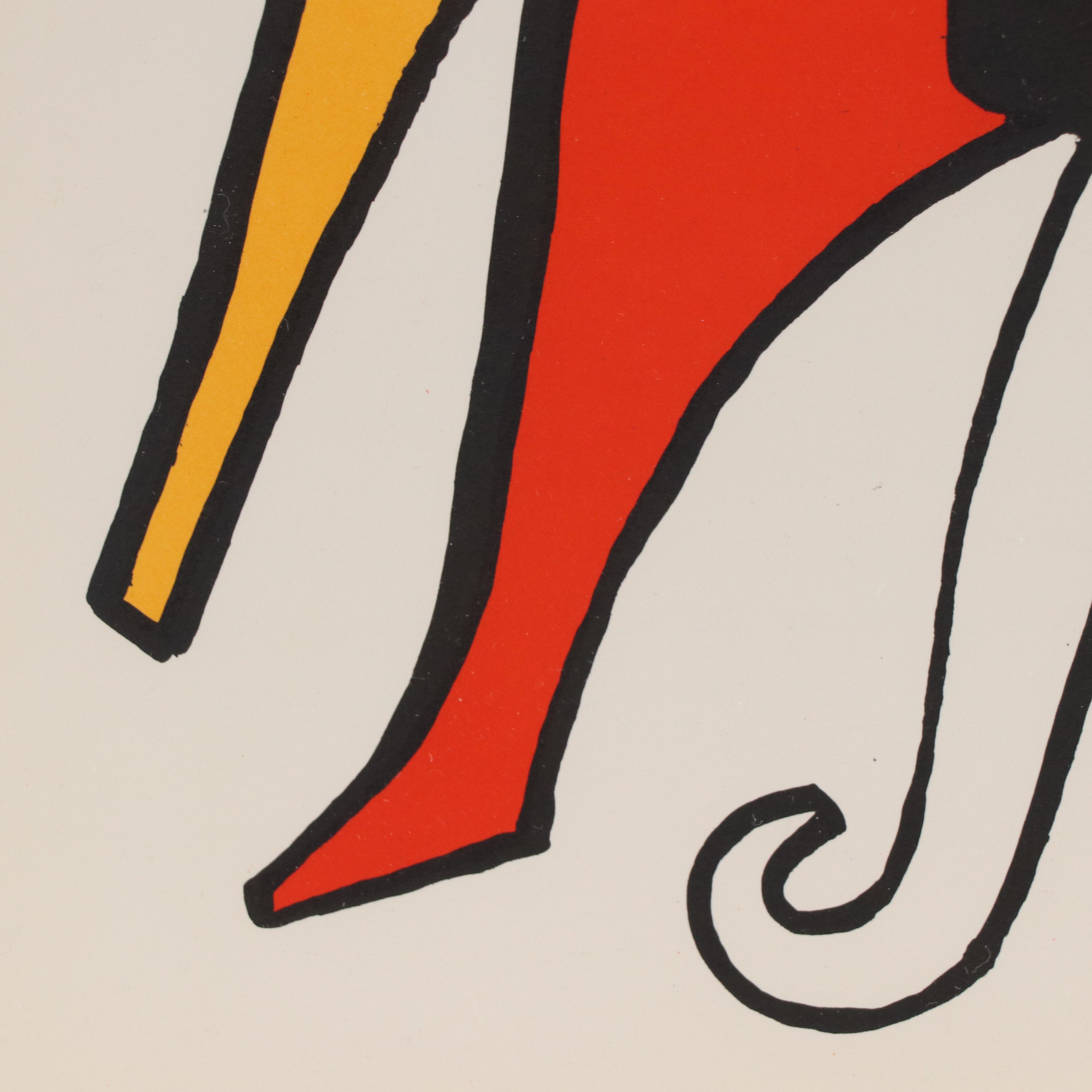 Alexander Calder Calder Lithograph for "Derrière le Miroir," 1963