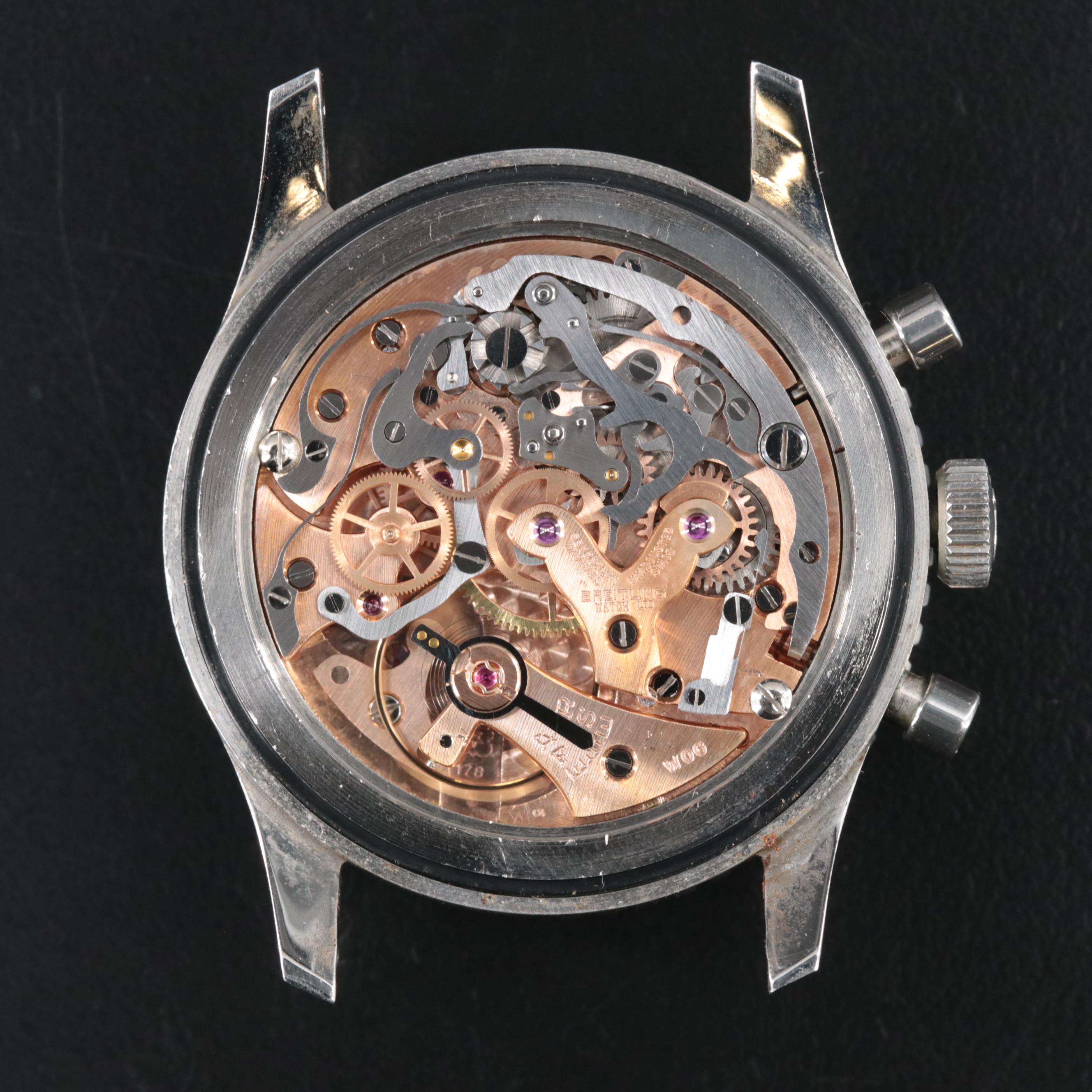 Vintage Breitling Navitimer Manual Wind Watch