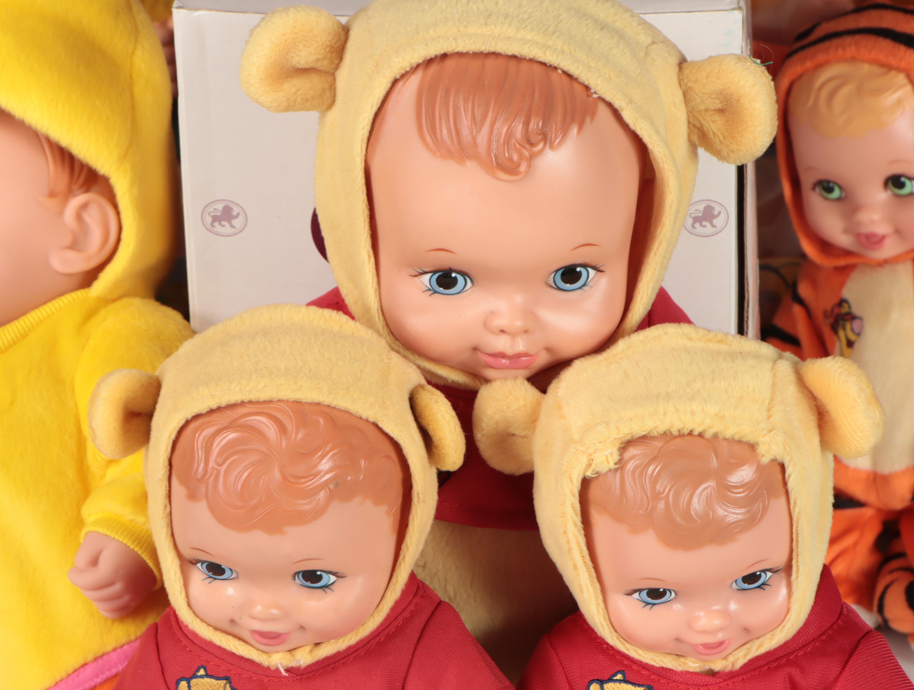 Ashton Drake Galleries Porcelain Doll with Anne Geddes and Other Costumed Dolls