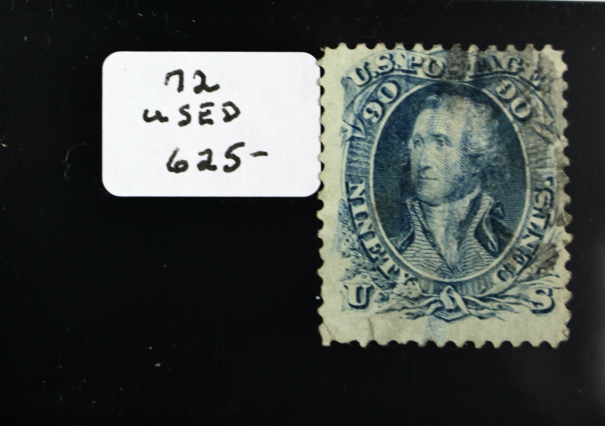 Three Early U.S. Postage Stamps