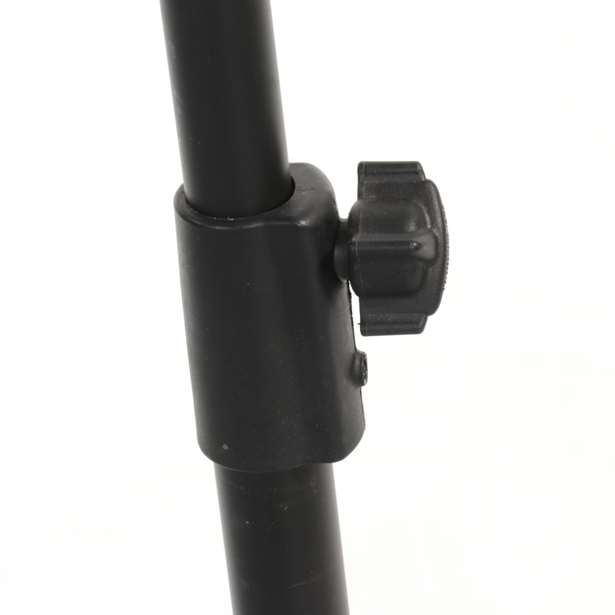 Three Adjustable-Height Studio Photography Light Stands