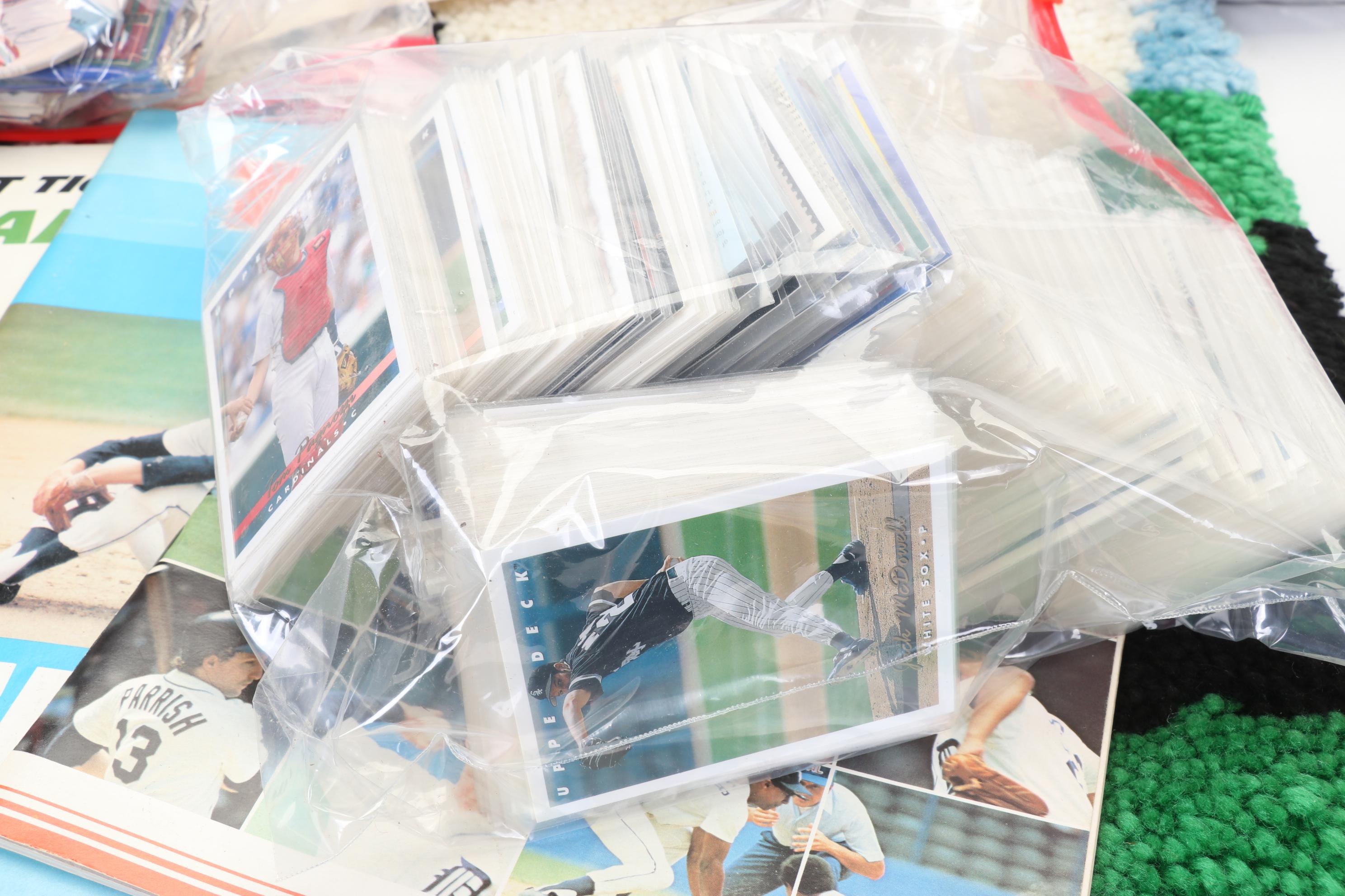 Baseball Cards and Other Memorabilia, Late 20th Century